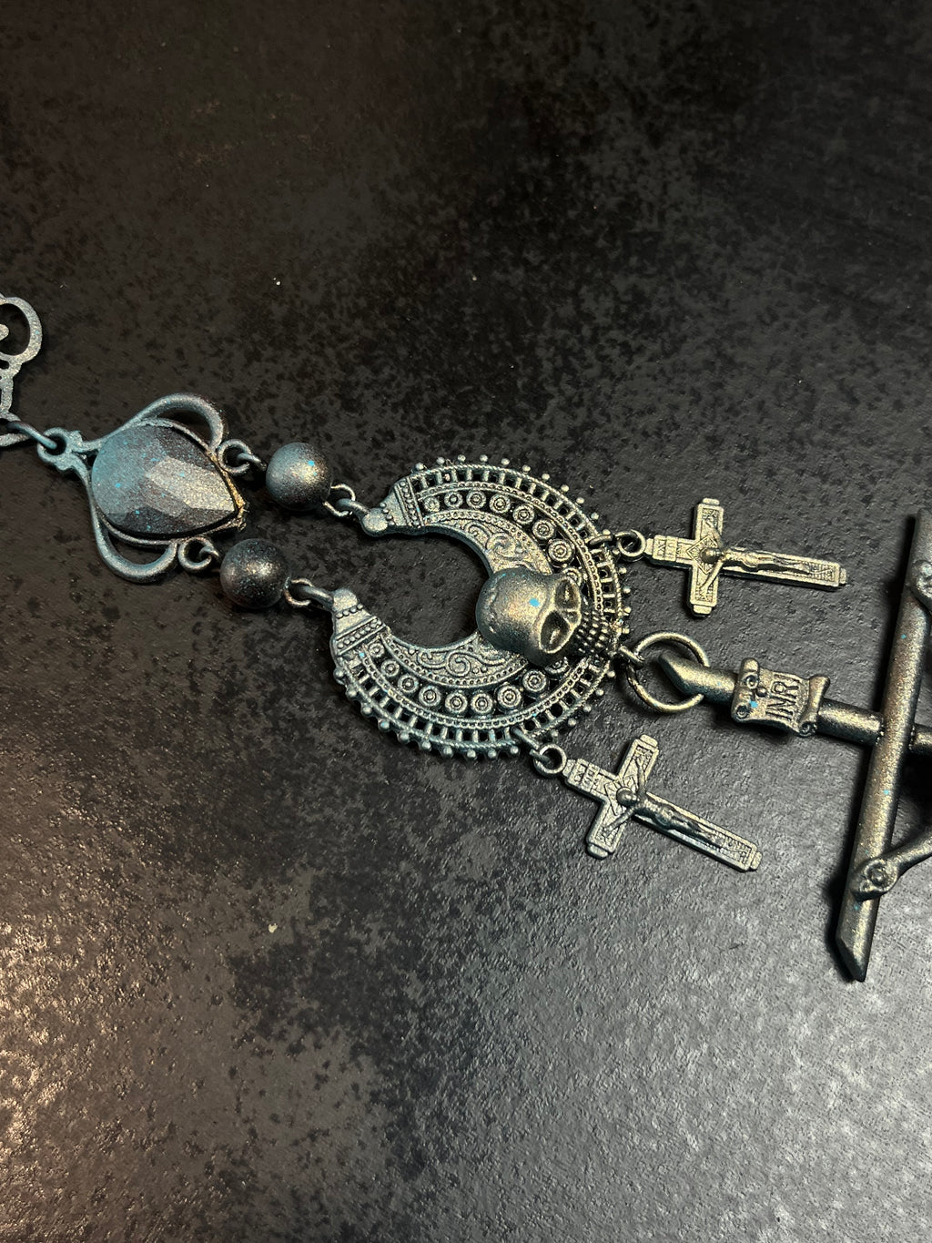 1of1 1994 Jean Pault Gaultier Multichains-Buffalo Rosary