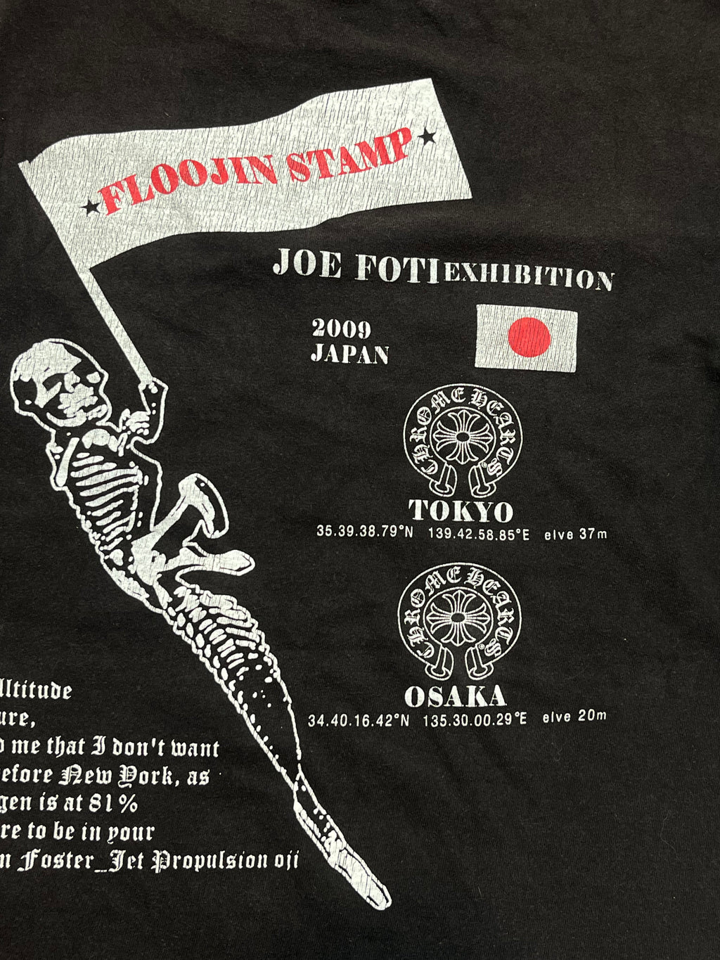 2009 Chrome Hearts “Floojin Stamp” Japan Exhibition By Foti