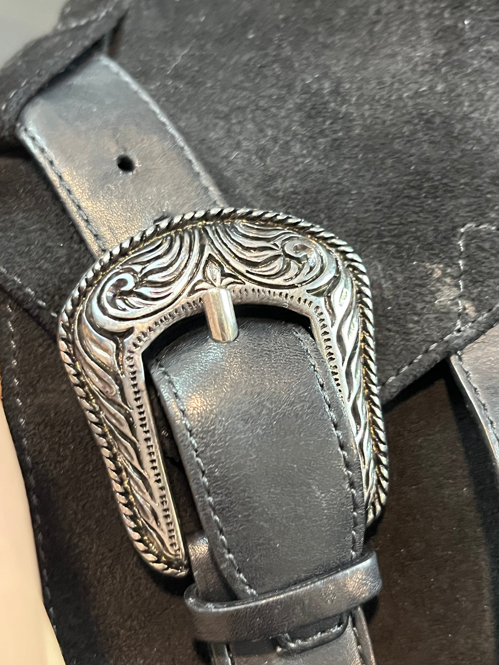 SS14 Saint Laurent Paris “Western Buckle” Boots By Hedi Slimane