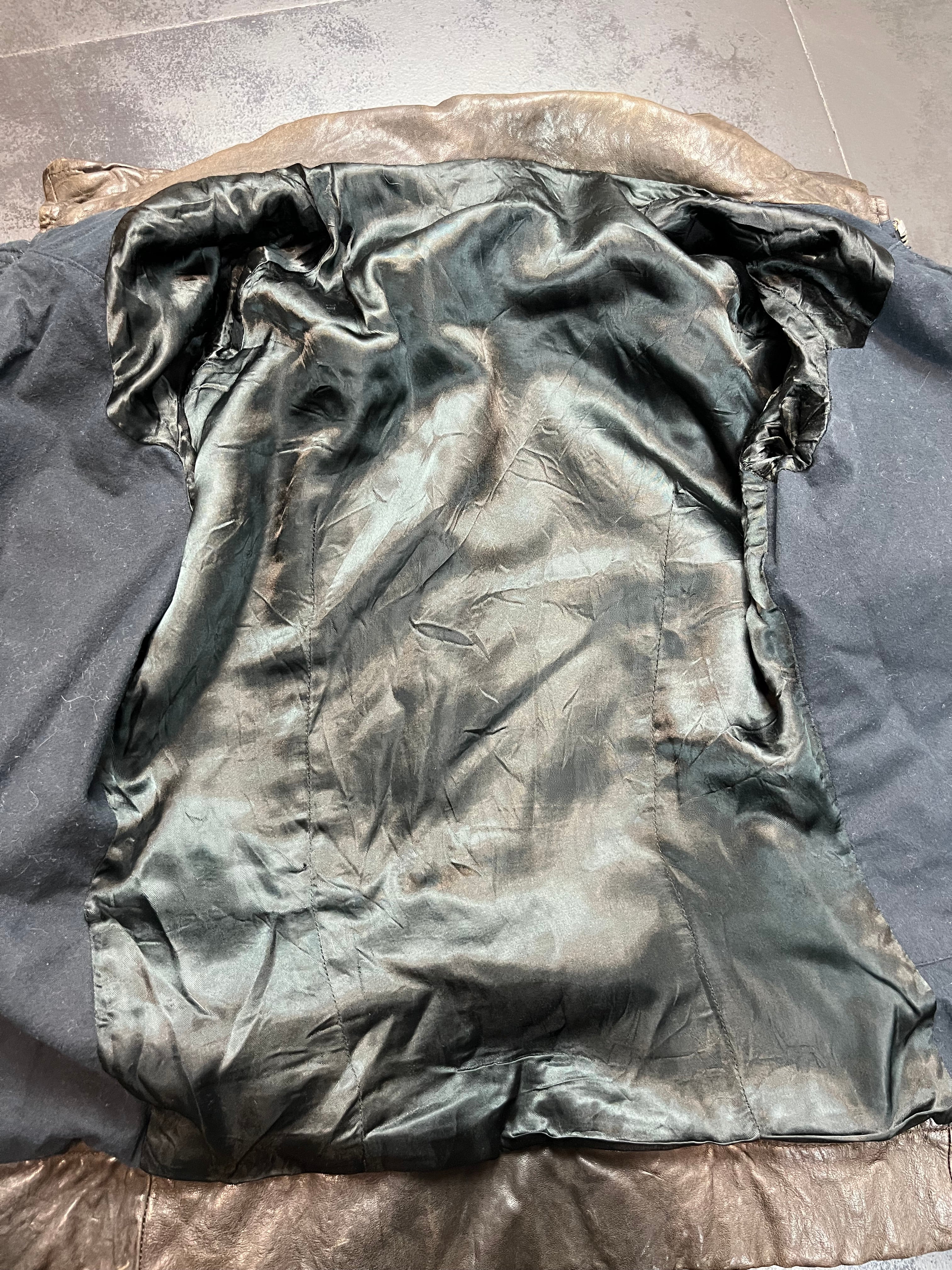 AW08 Rick Owens Stag “Bruiser” 5 Pocket Leather Jacket