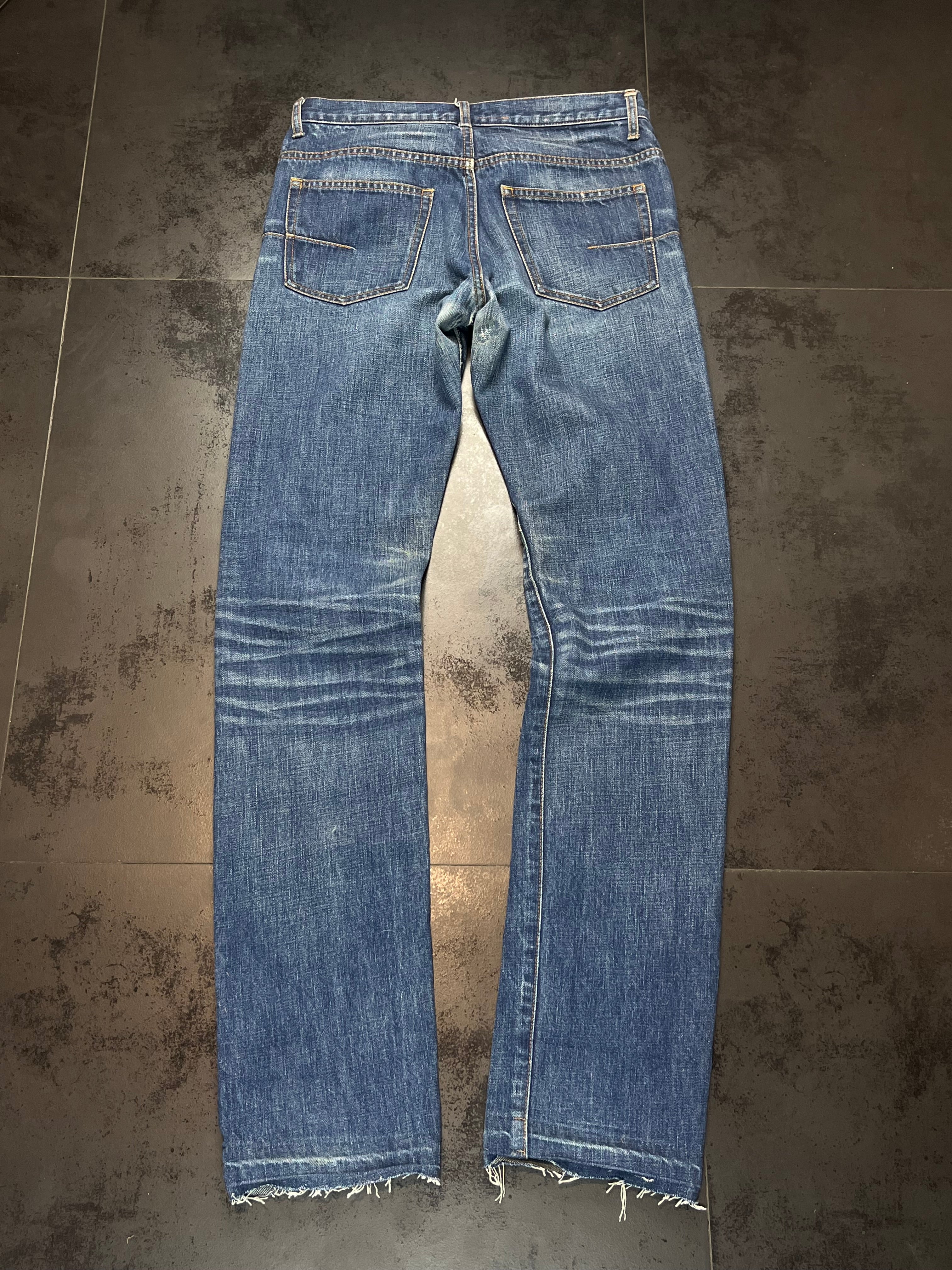 AW06 Dior “These Grey Days” Clawmarks Denim By Hedi Slimane