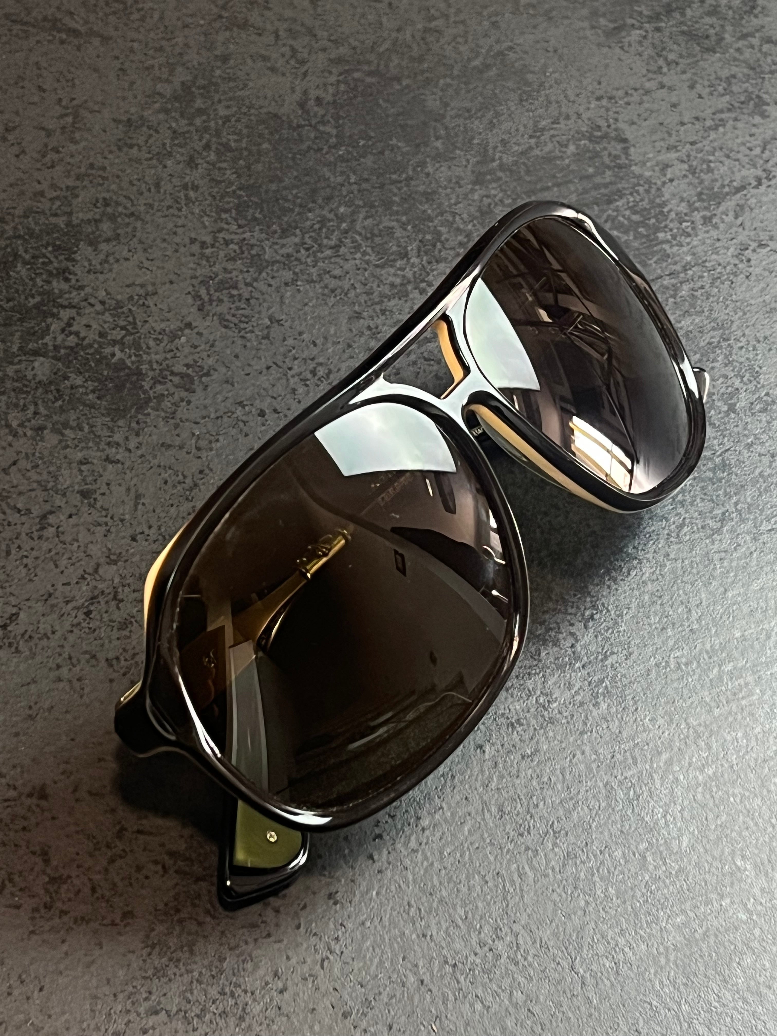 2002 Chrome Hearts “Box Lunch” Silver/Titanium/Acetate Aviators