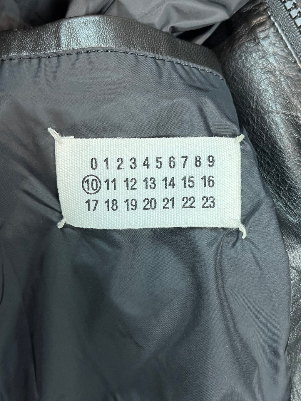 AW11 Maison Margiela 8 zip Rider Leather Jacket