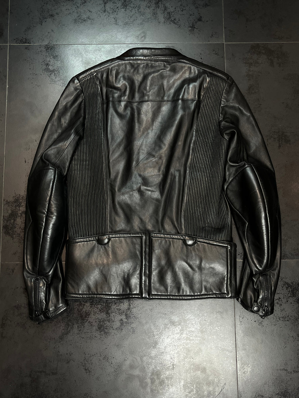 AW11 Maison Margiela 8 zip Rider Leather Jacket