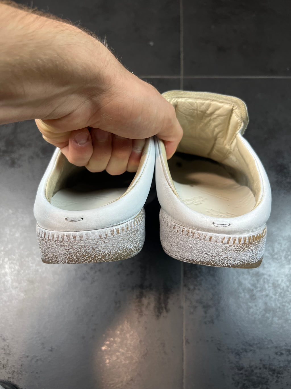 Maison Margiela “Bianchetto” Gat Mules
