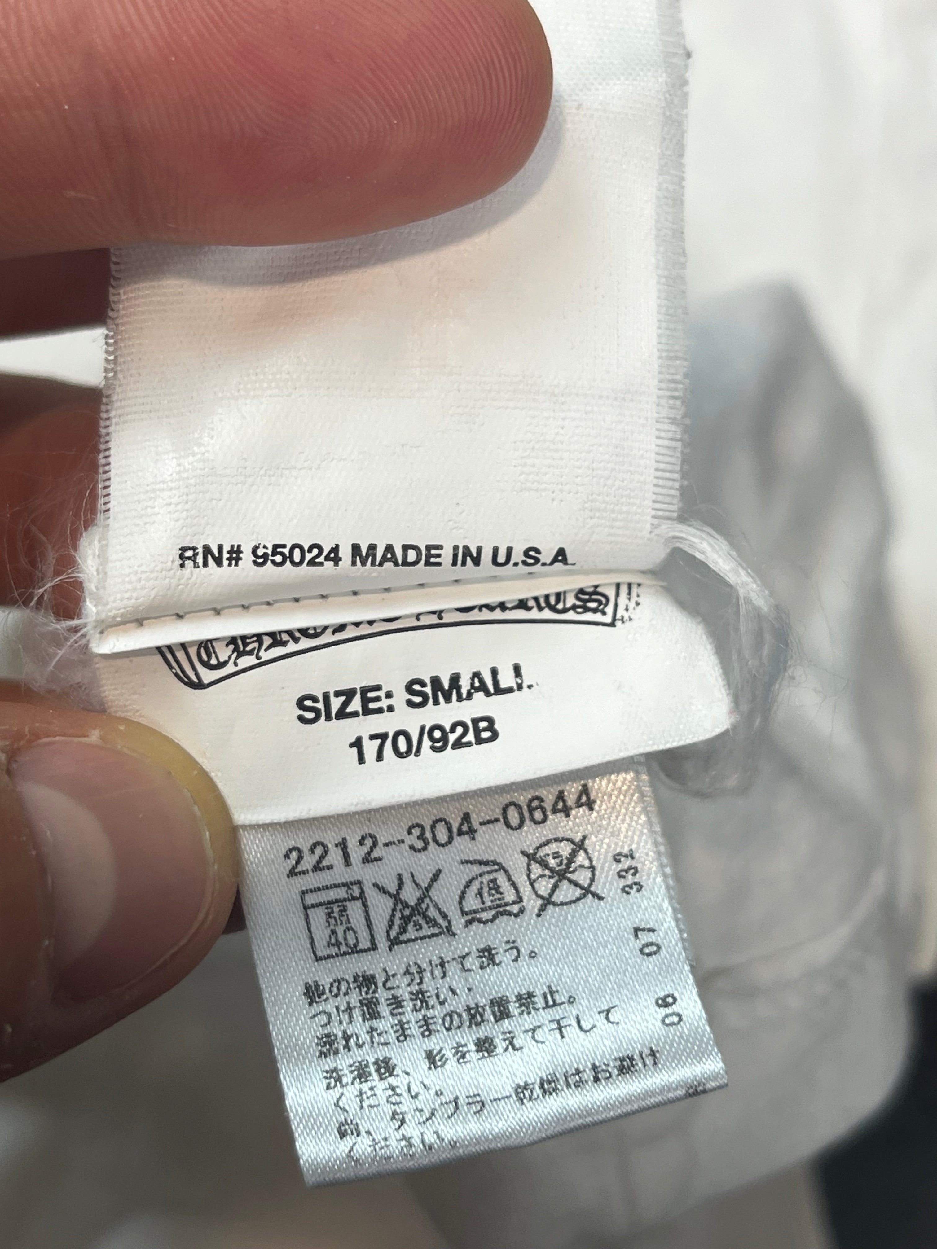 Chrome Hearts Stars/Scroll Logo T-Shirt