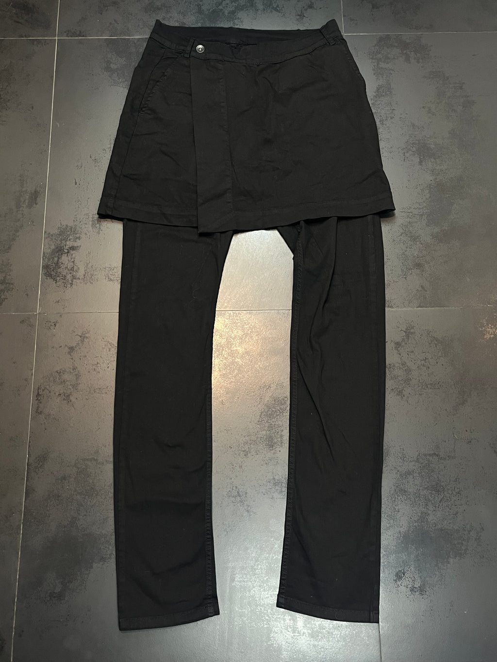 FW14 Rick Owens Drkshdw “Kilted Detroits” Denim