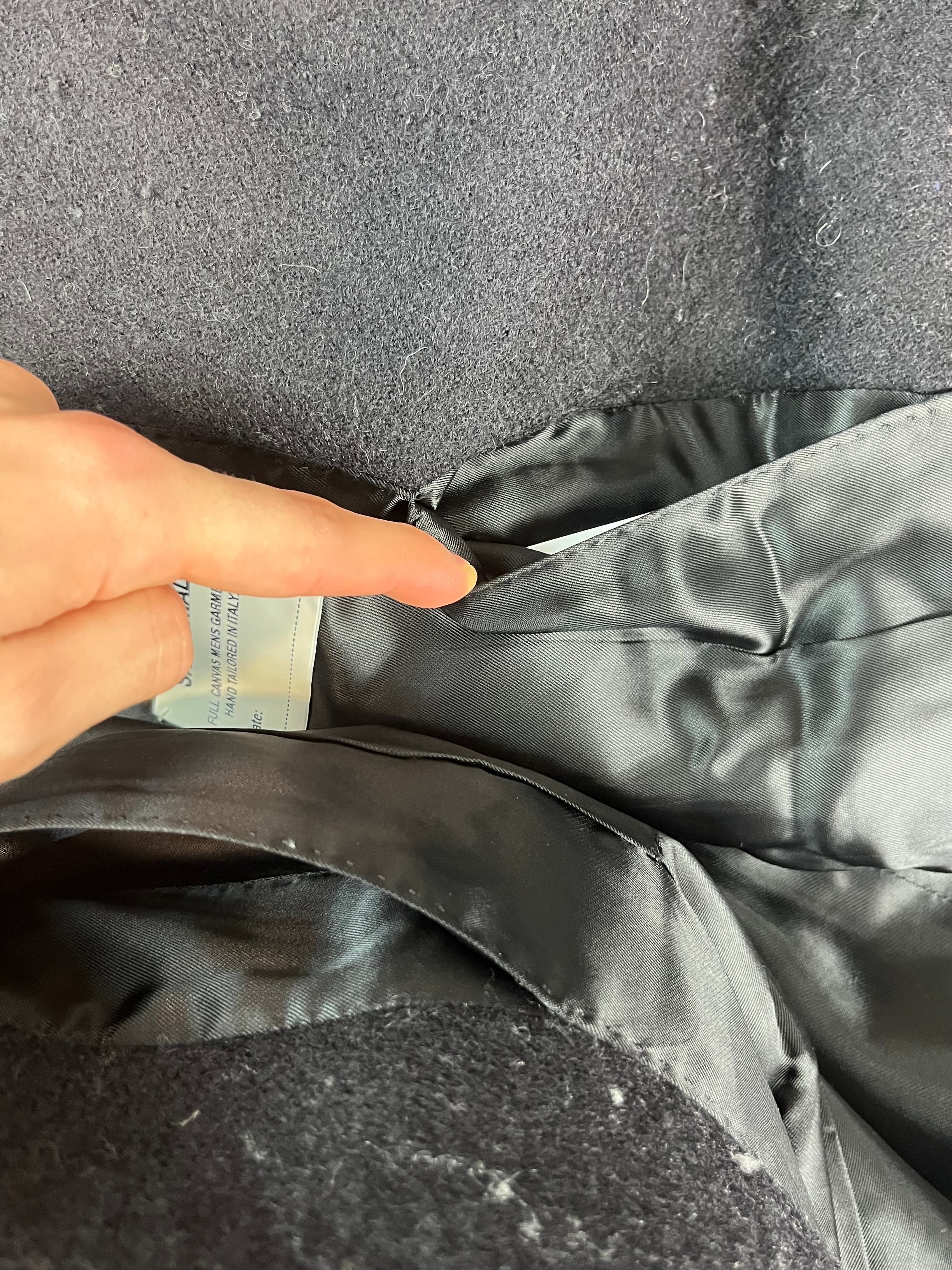 AW15 Maison Margiela Sartorial Leather Patches Coat