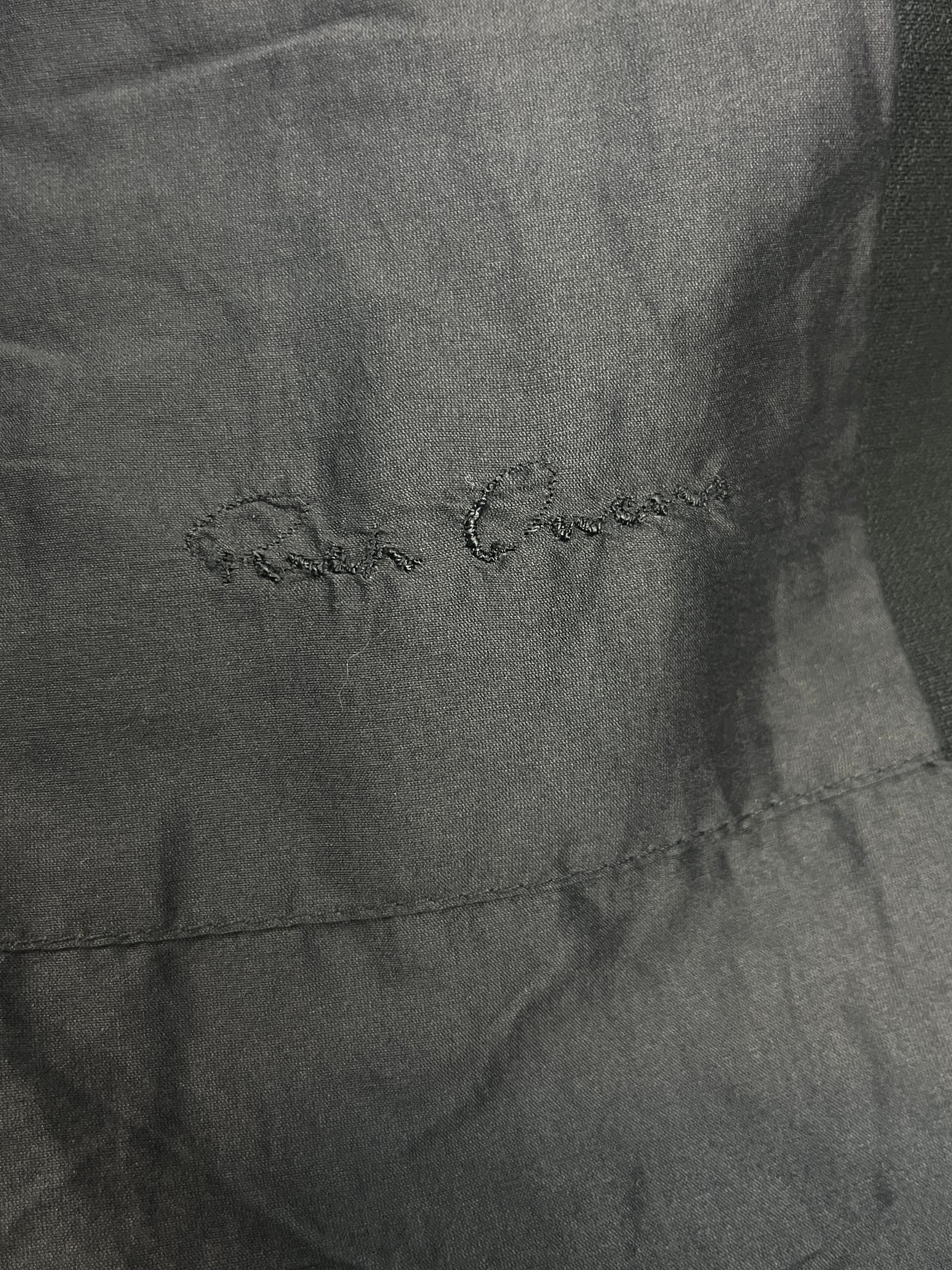 Rick Owens Asymmetrical Zip Waxed Jacket