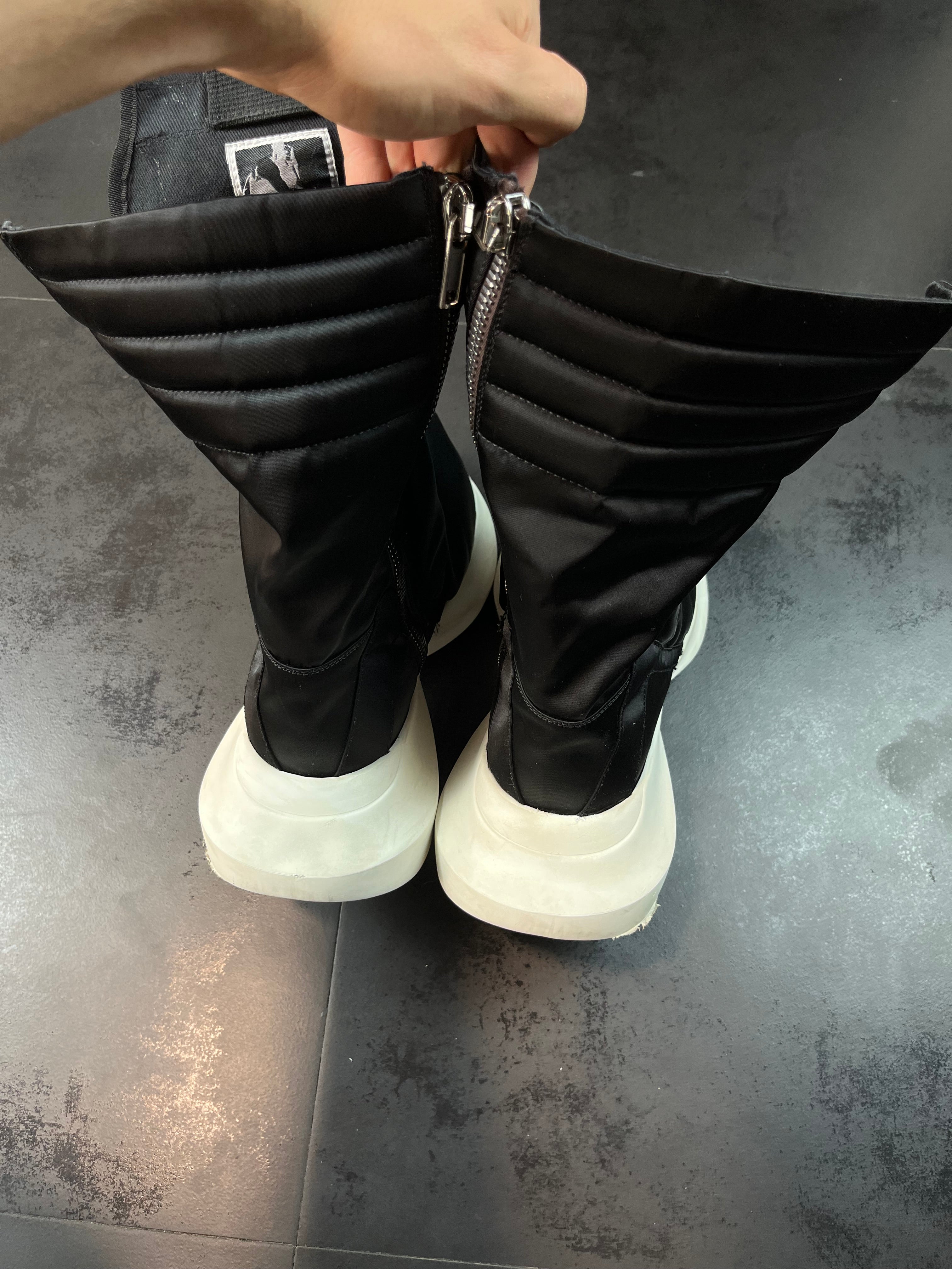 Rick Owens Drkshdw Mega Turbo Hoof Dunks
