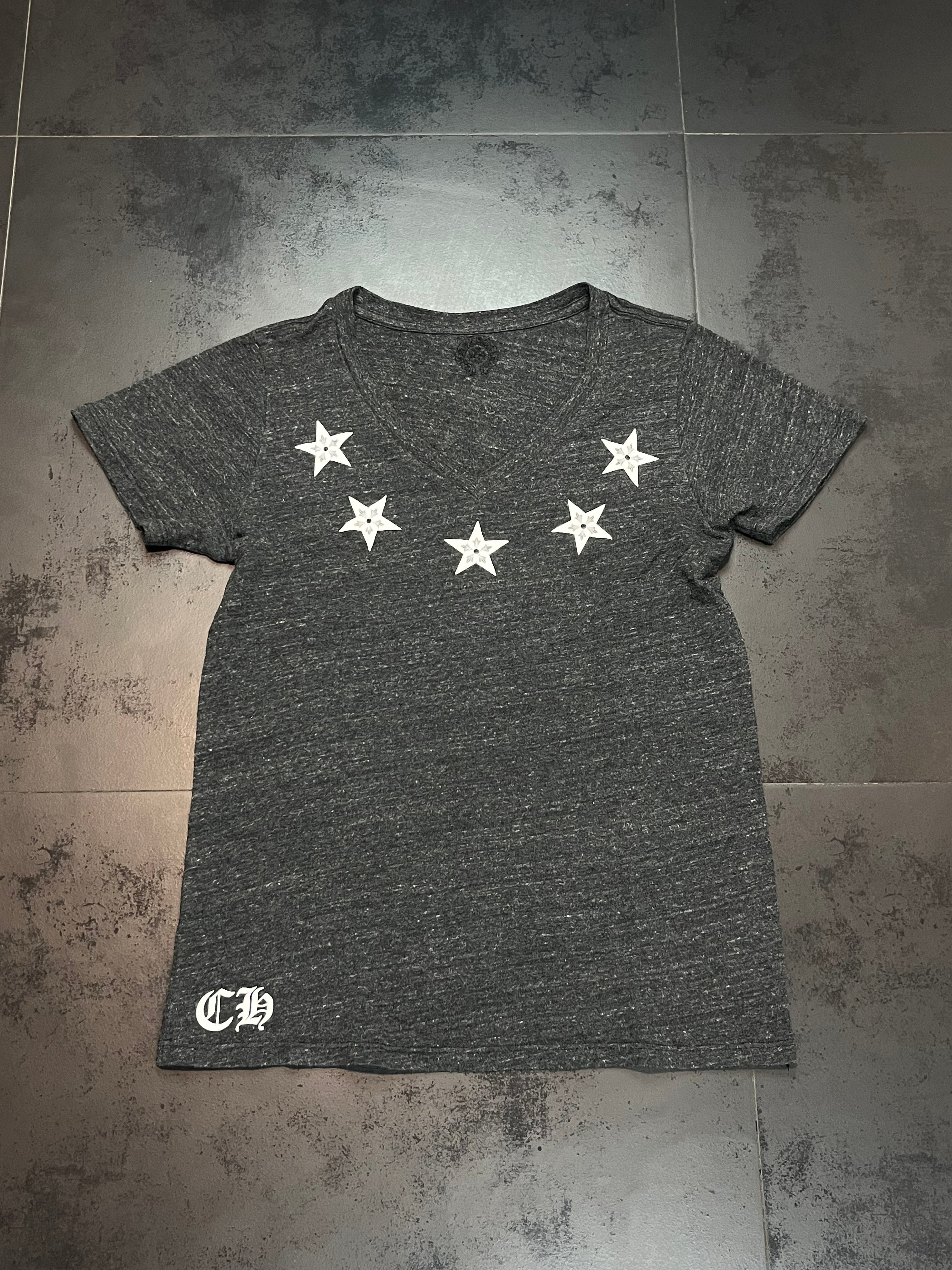 2010s Chrome Hearts V-Neck T-Shirt