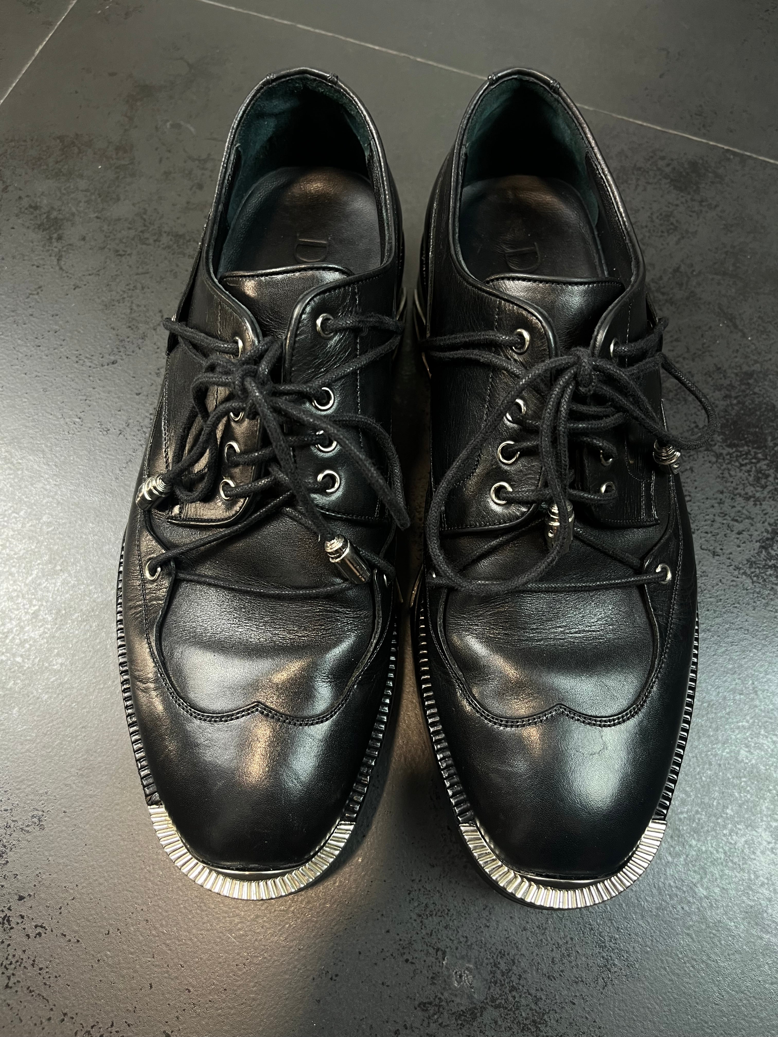 Dior SS14 “Metal Toe” Derbies By Kris Van Assche