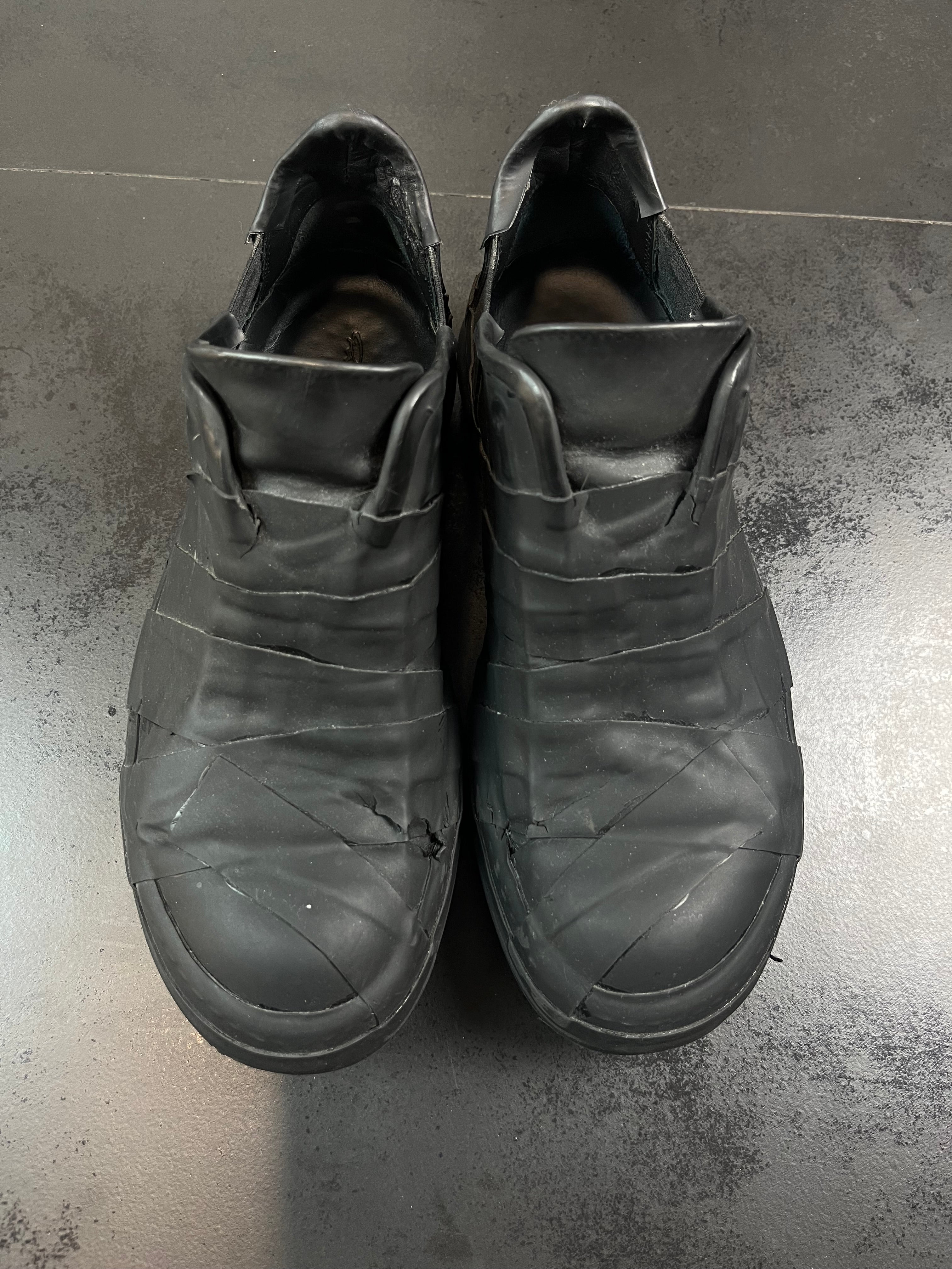 AW20 Rick Owens Performa “Rubber Wrap/Mummy” Ramones Low
