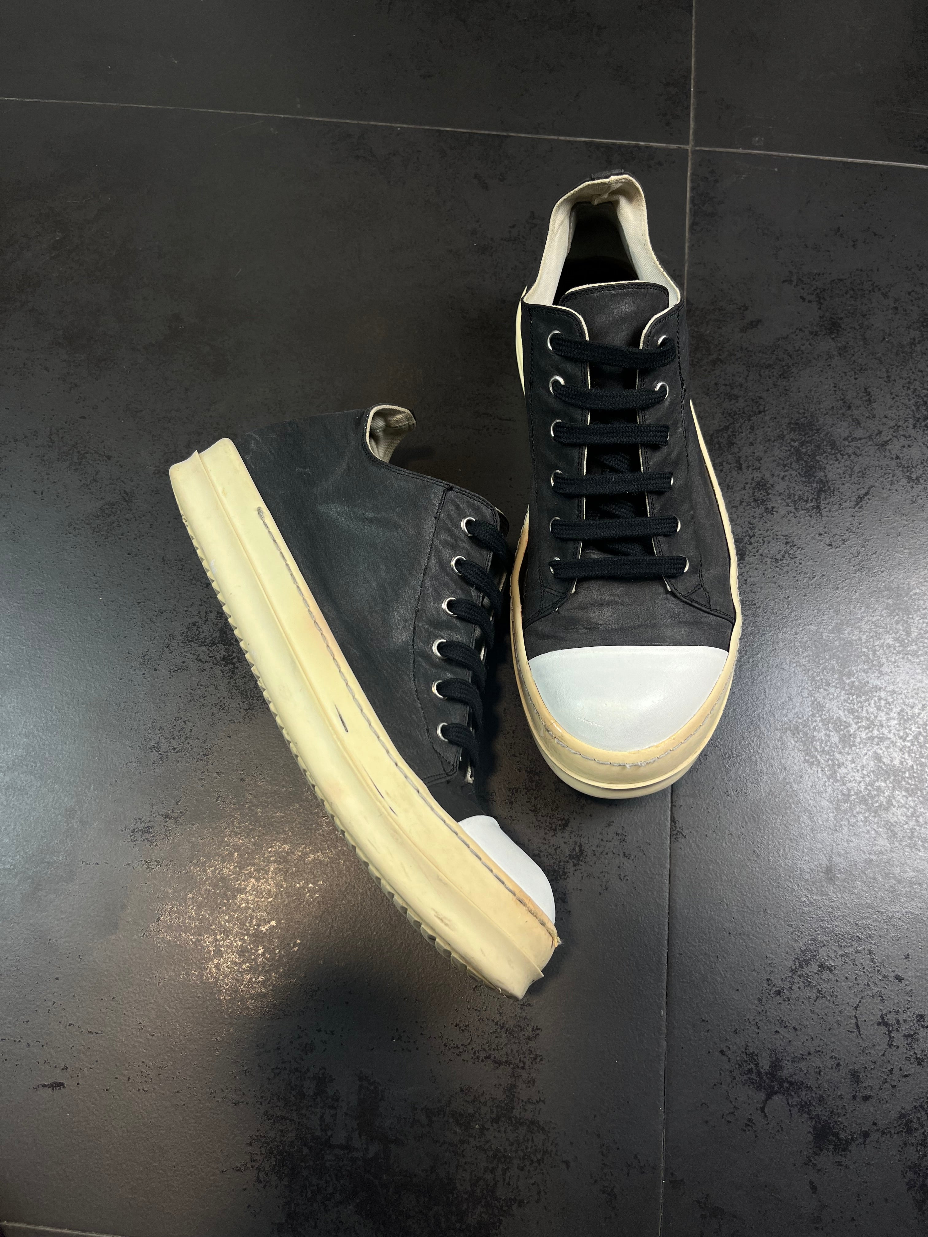 Rick Owens Waxed Nylon Ramones