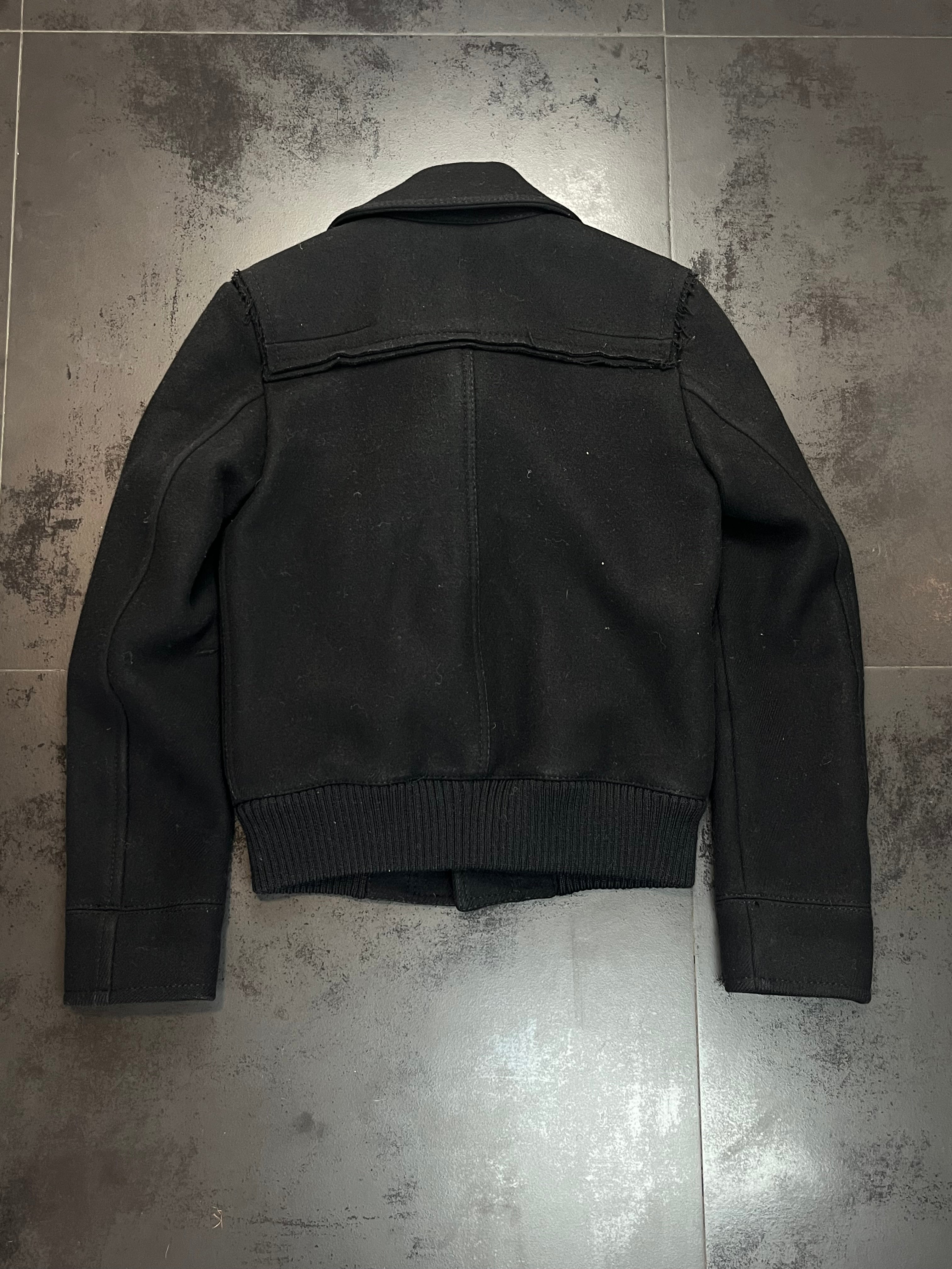 AW06 Dior "These Grey Days" Napoleon Duffle Coat By Hedi Slimane
