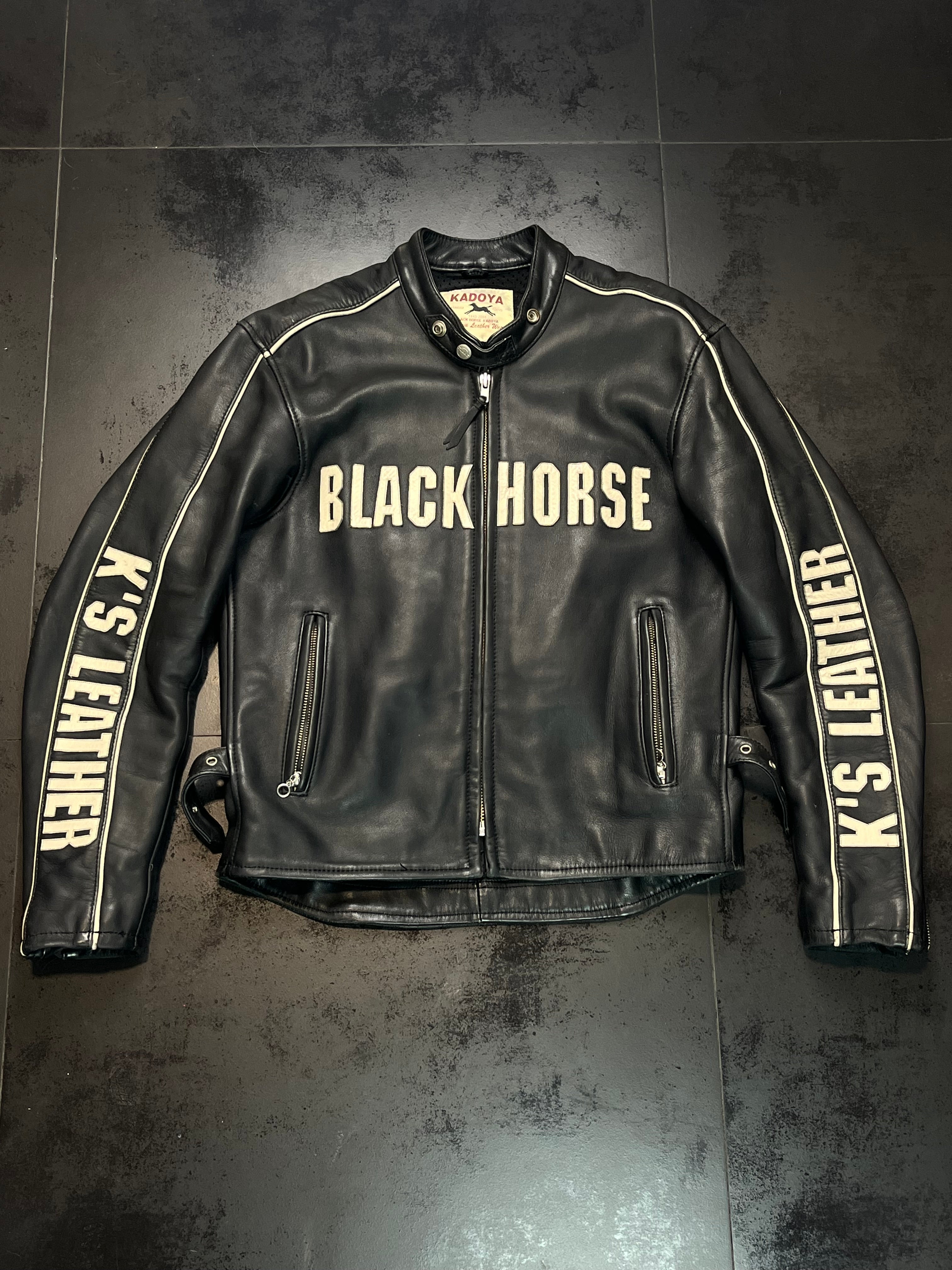 2000 Kadoya 1of1 Custom “Suzuki Hayabusa” Leather Jacket
