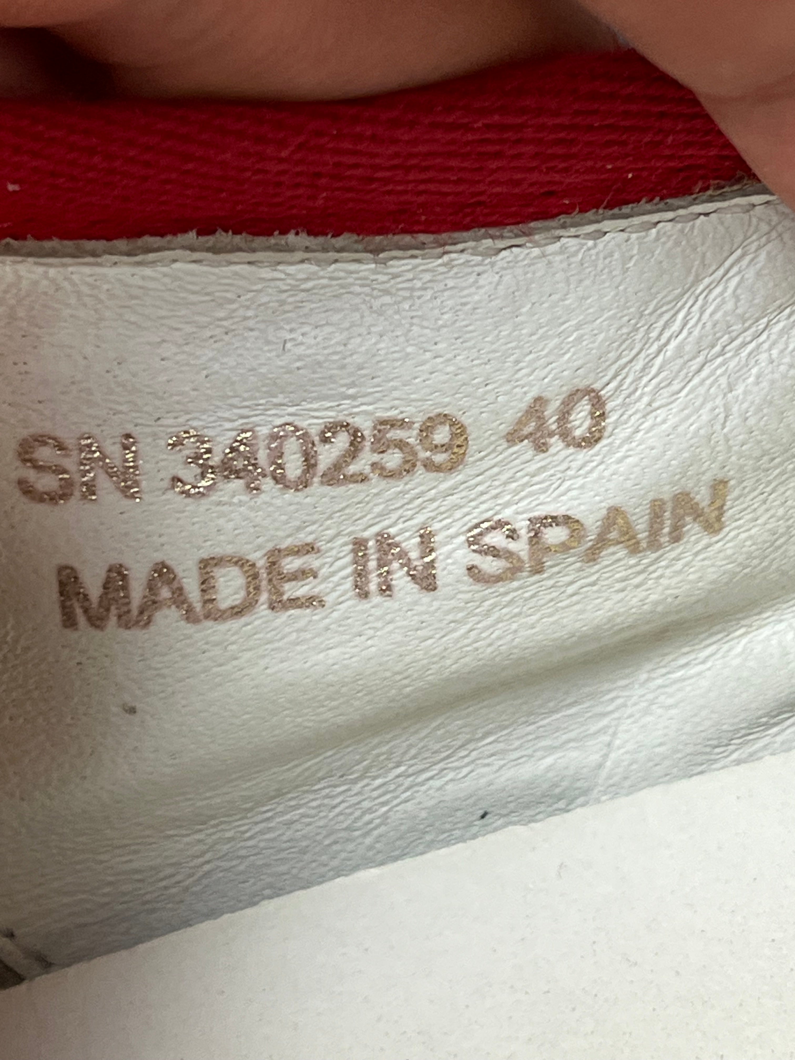 Saint Laurent Paris “Babycat” Slip Ons By Hedi Slimane