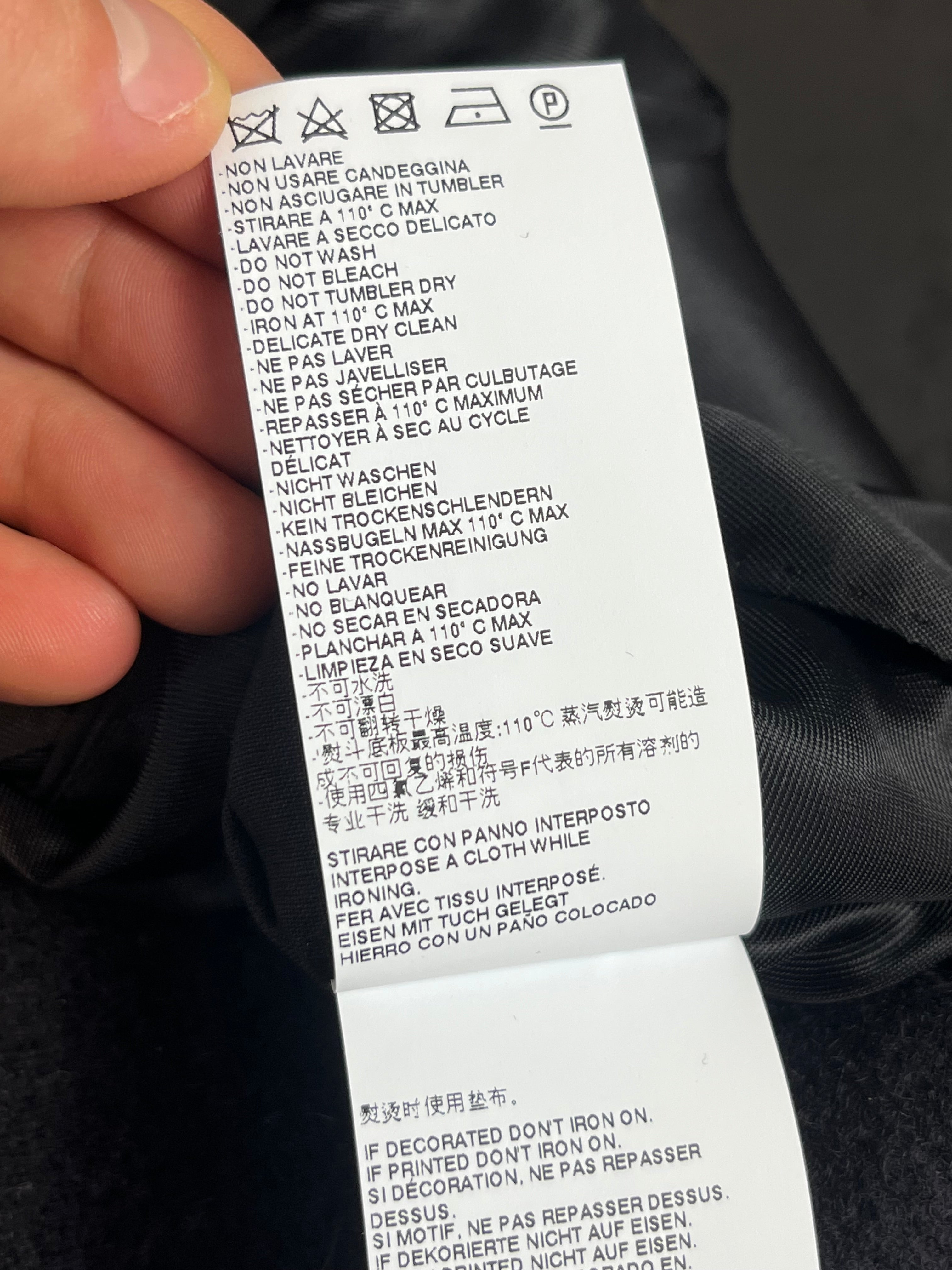 AW15 Maison Margiela Sartorial Leather Patches Coat