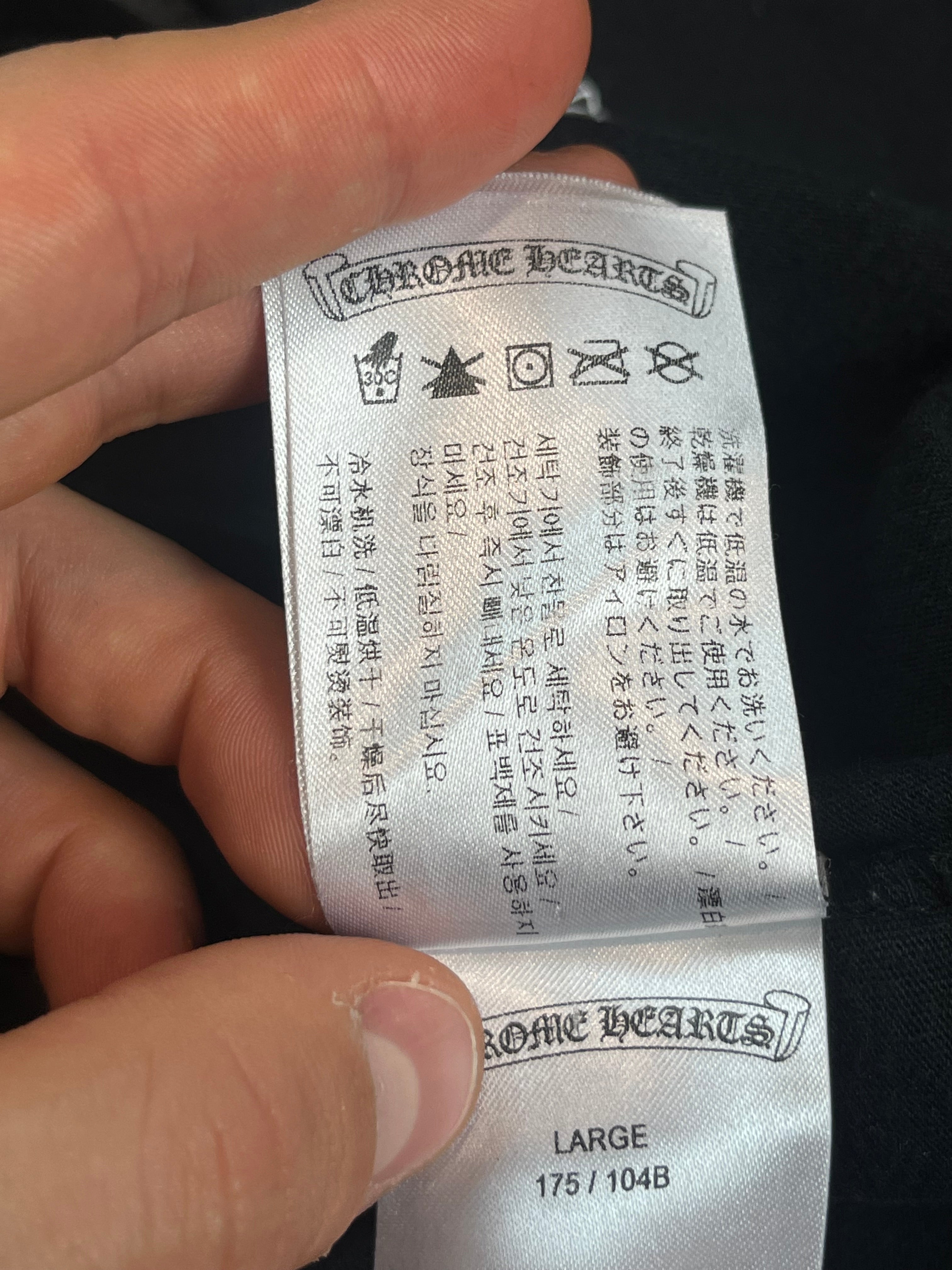 Chrome Hearts Cemetery/Logos Longsleeve