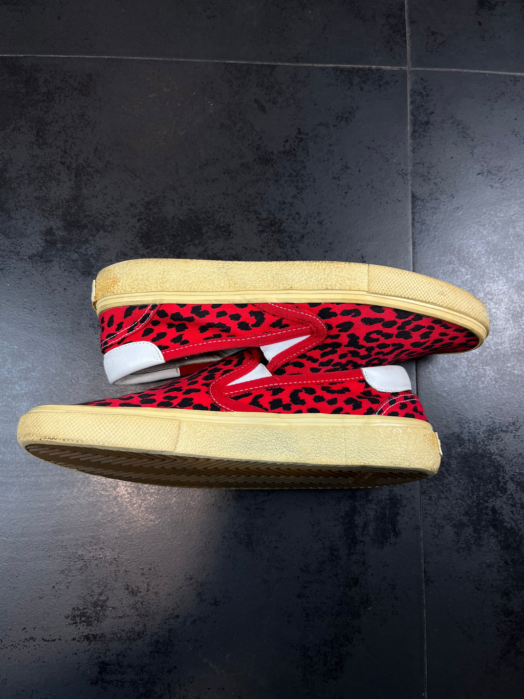 Saint Laurent Paris “Babycat” Slip Ons By Hedi Slimane