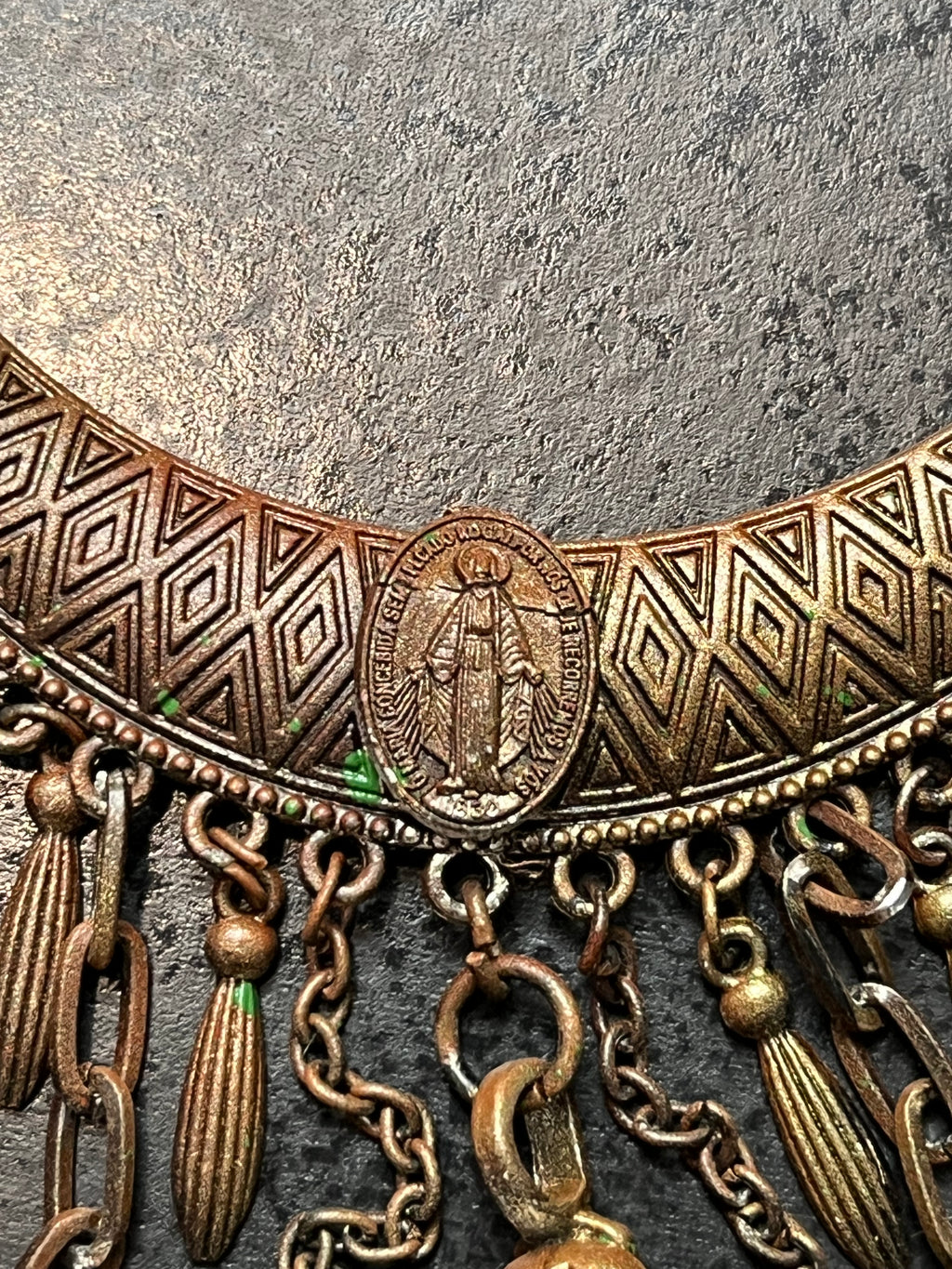 90s 1of1 Jean Paul Gaultier Gothic Necklace Sample