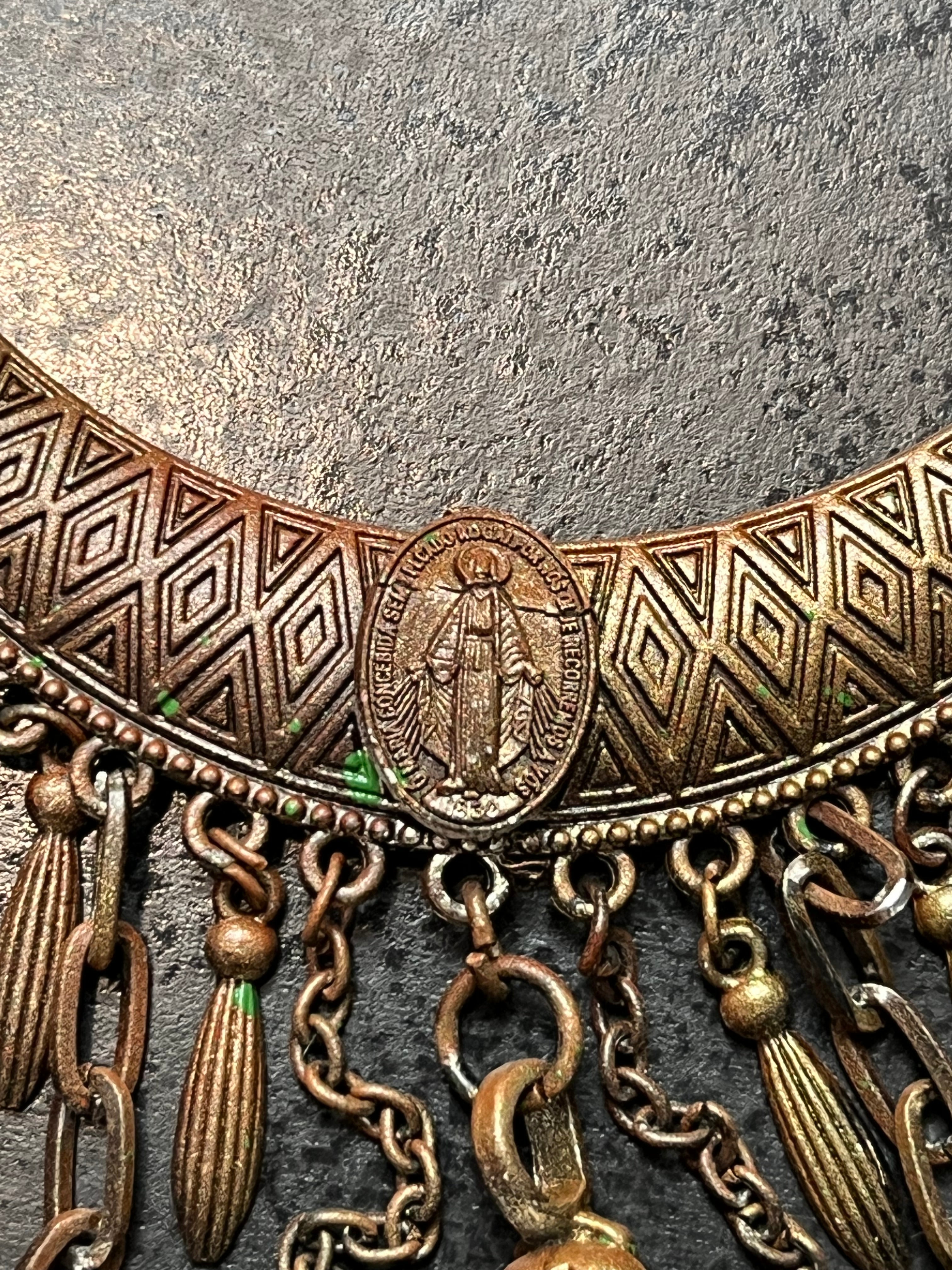 90s 1of1 Jean Paul Gaultier Gothic Necklace Sample