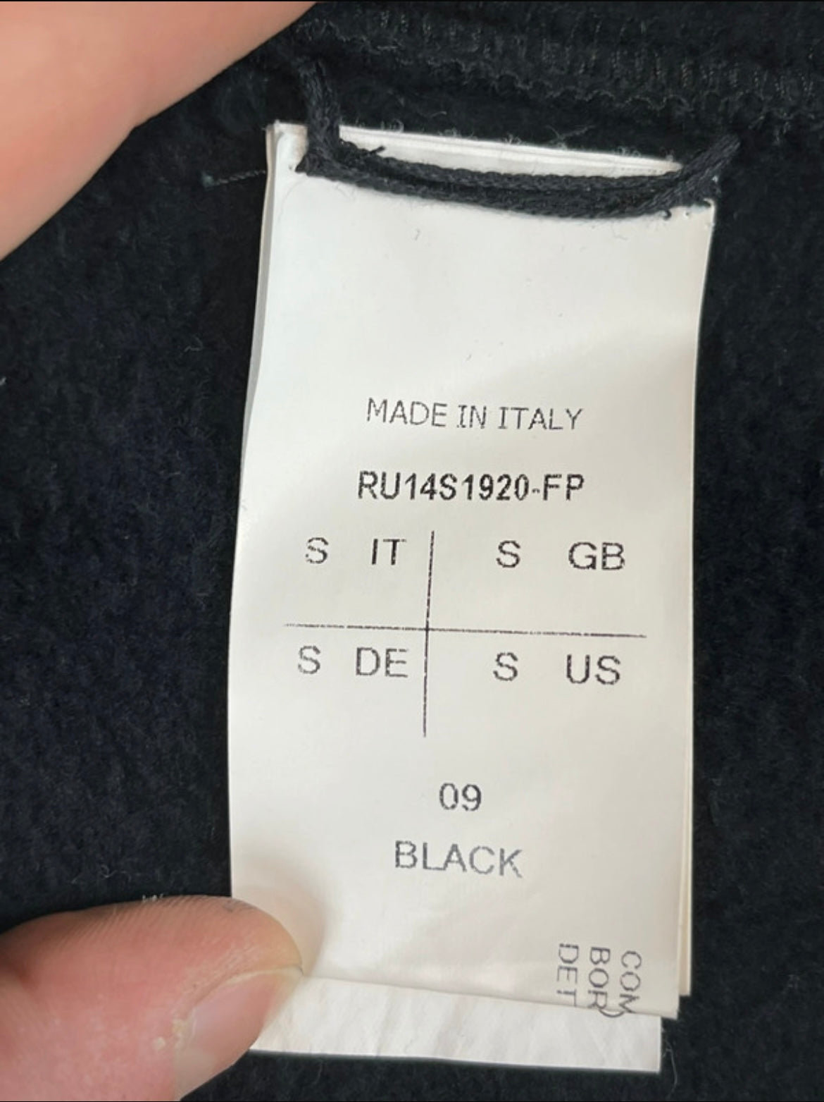 SS14 Rick Owens Vicious “Gimp” Leather Trim Hoodue