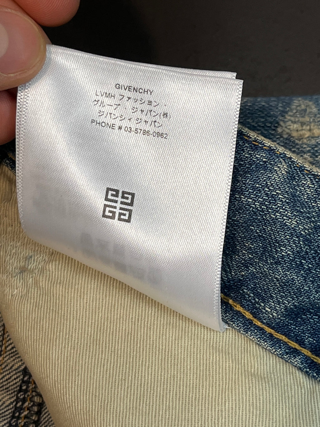 AW22 Givenchy By MMW “Boro” Denim