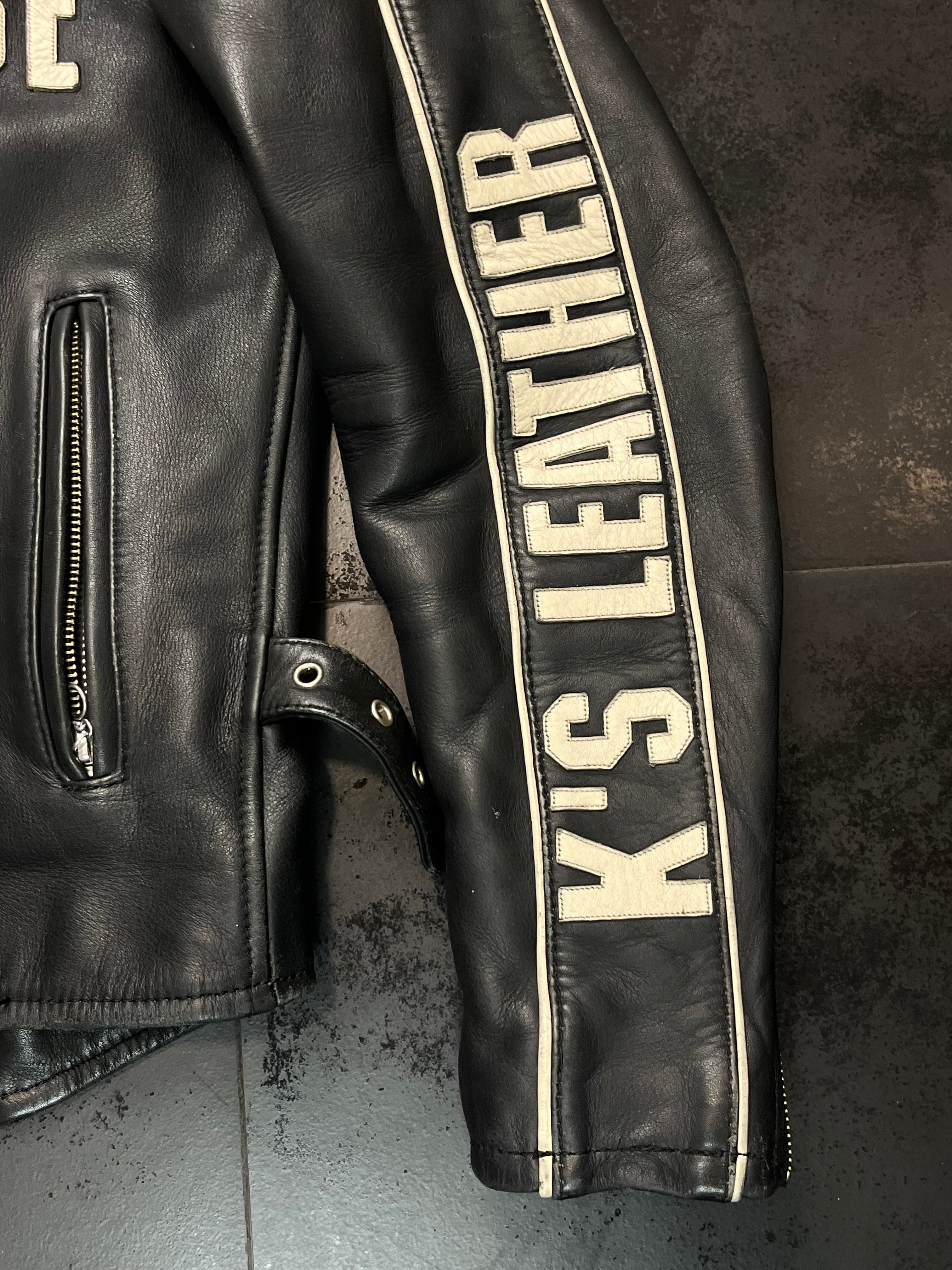 2000 Kadoya 1of1 Custom “Suzuki Hayabusa” Leather Jacket
