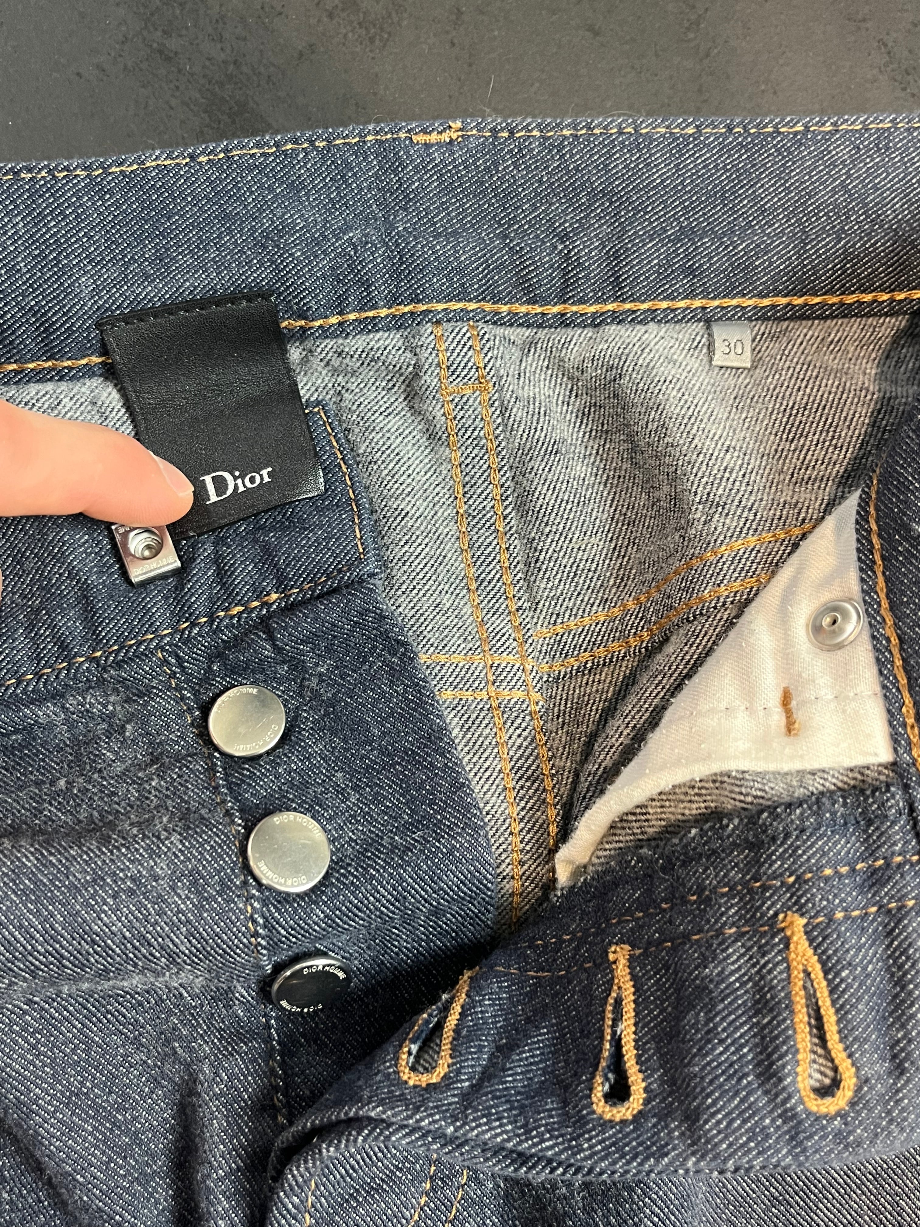 Dior Bootcut Cashmere Denim