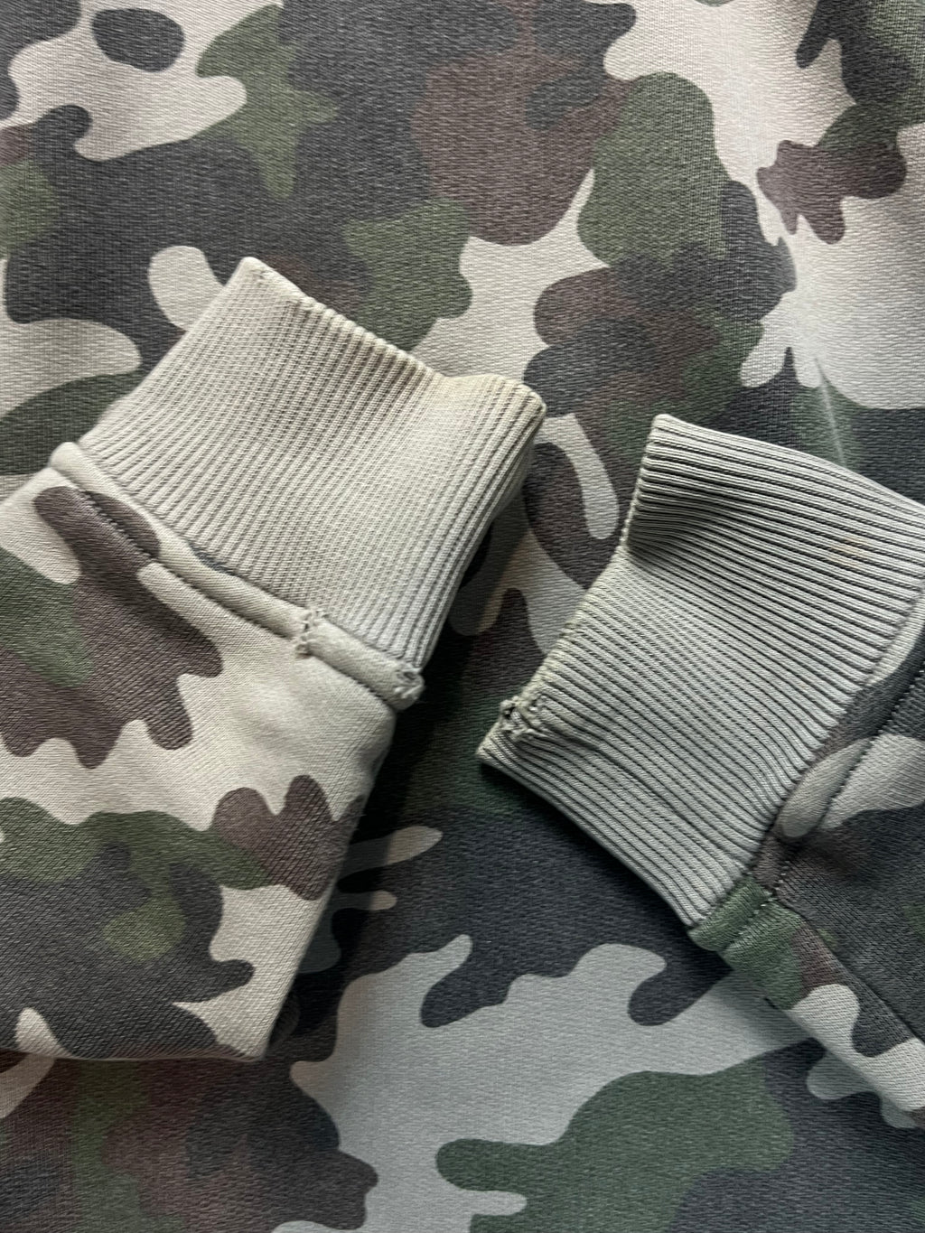 2015 Saint Laurent Paris “Camo” Distressed Hoodie By Hedi Slimane