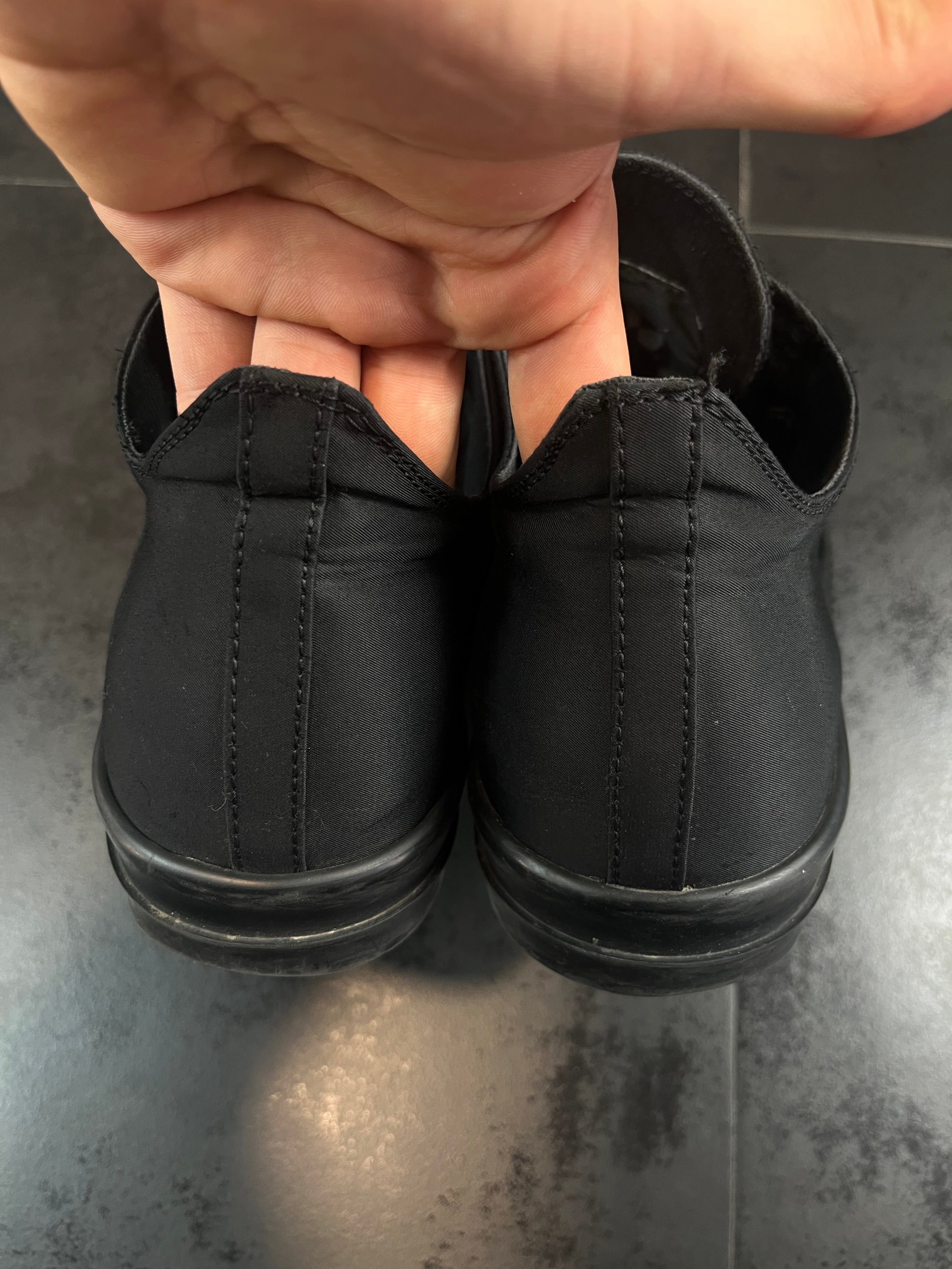 Rick Owens Drkshdw Ramones Triple Black Low