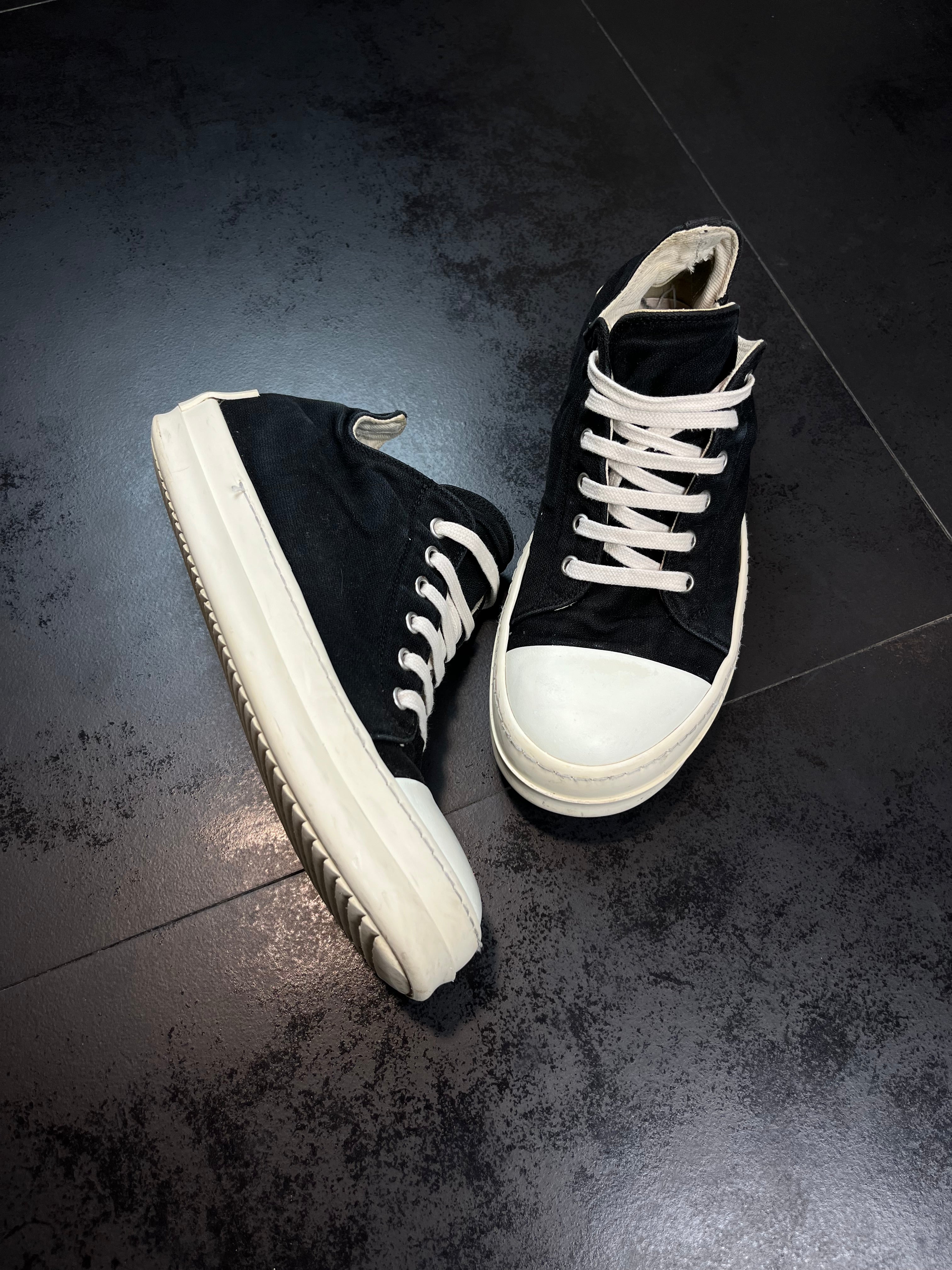 Rick Owens Drkshdw Patch Ramones Low