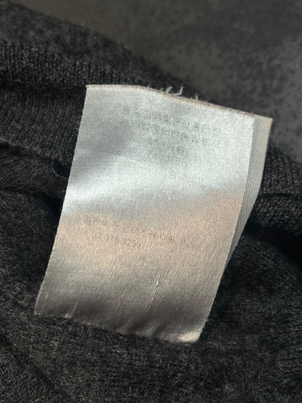 Dior Turtleneck Wool Sweater By Kris Van Assche