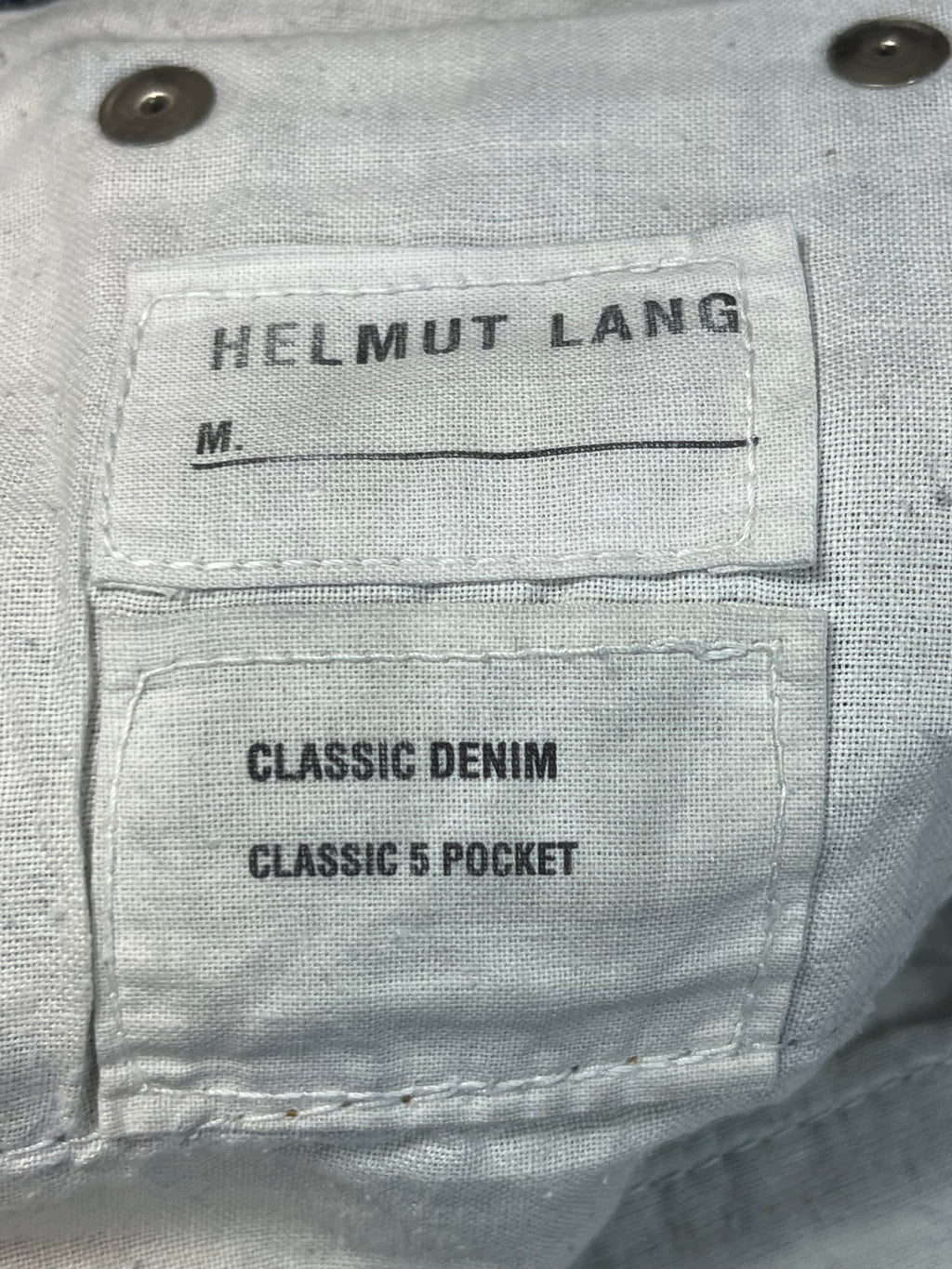 90s-00s Helmut Lang “Painter” Denim