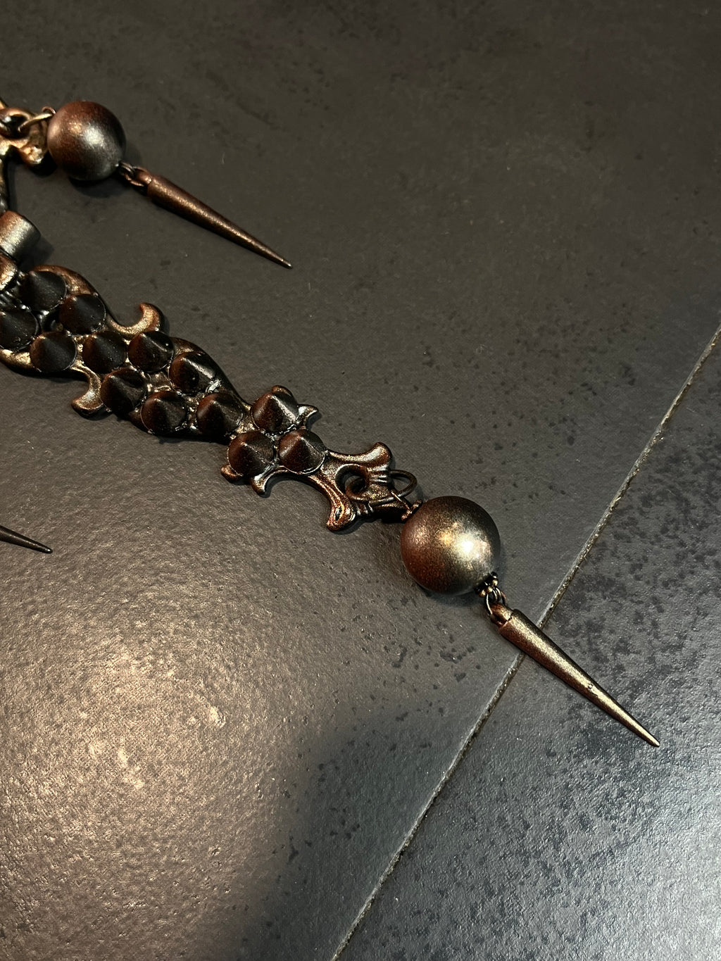 1of1 1994 Jean Pault Gaultier Buffalo Thorns Necklace