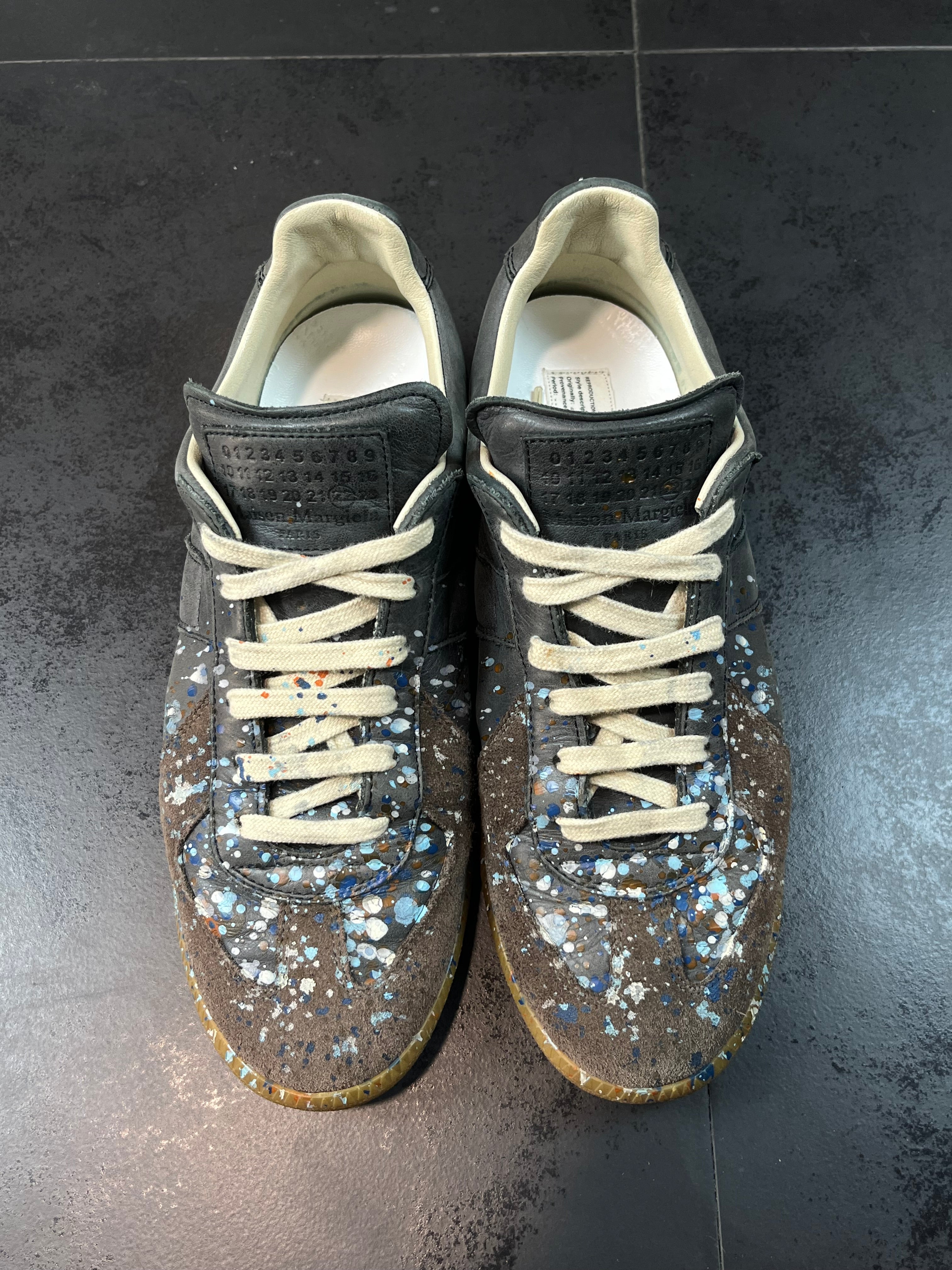 Maison Margiela "Replica" Gats Paint Splatter