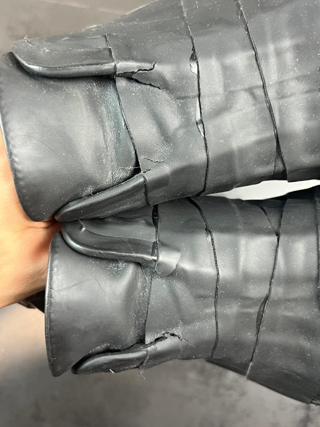 AW20 Rick Owens Performa “Rubber Wrap/Mummy” Ramones Low