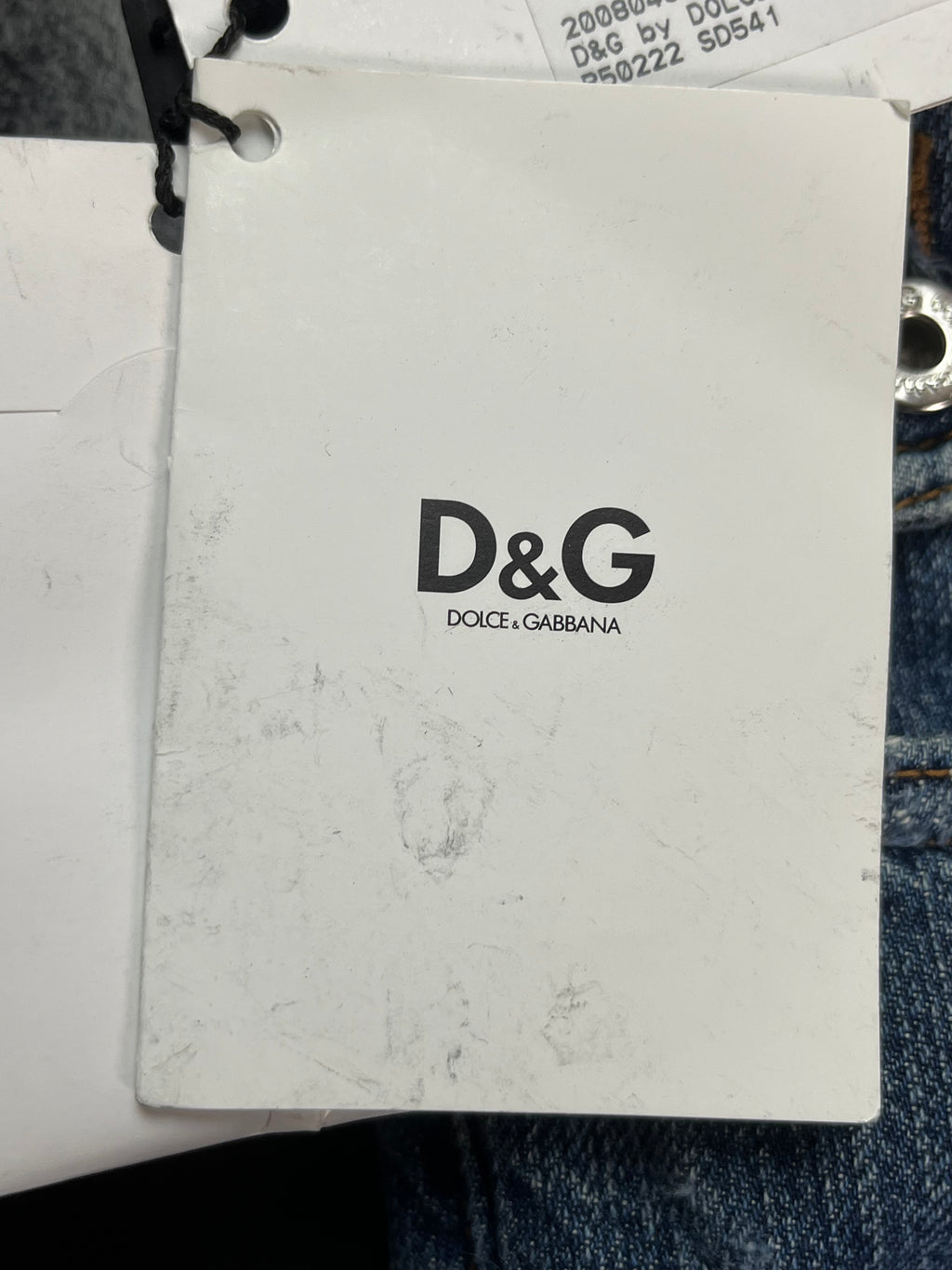 2000s Dolce & Gabbana Low Rise Flared Jeans