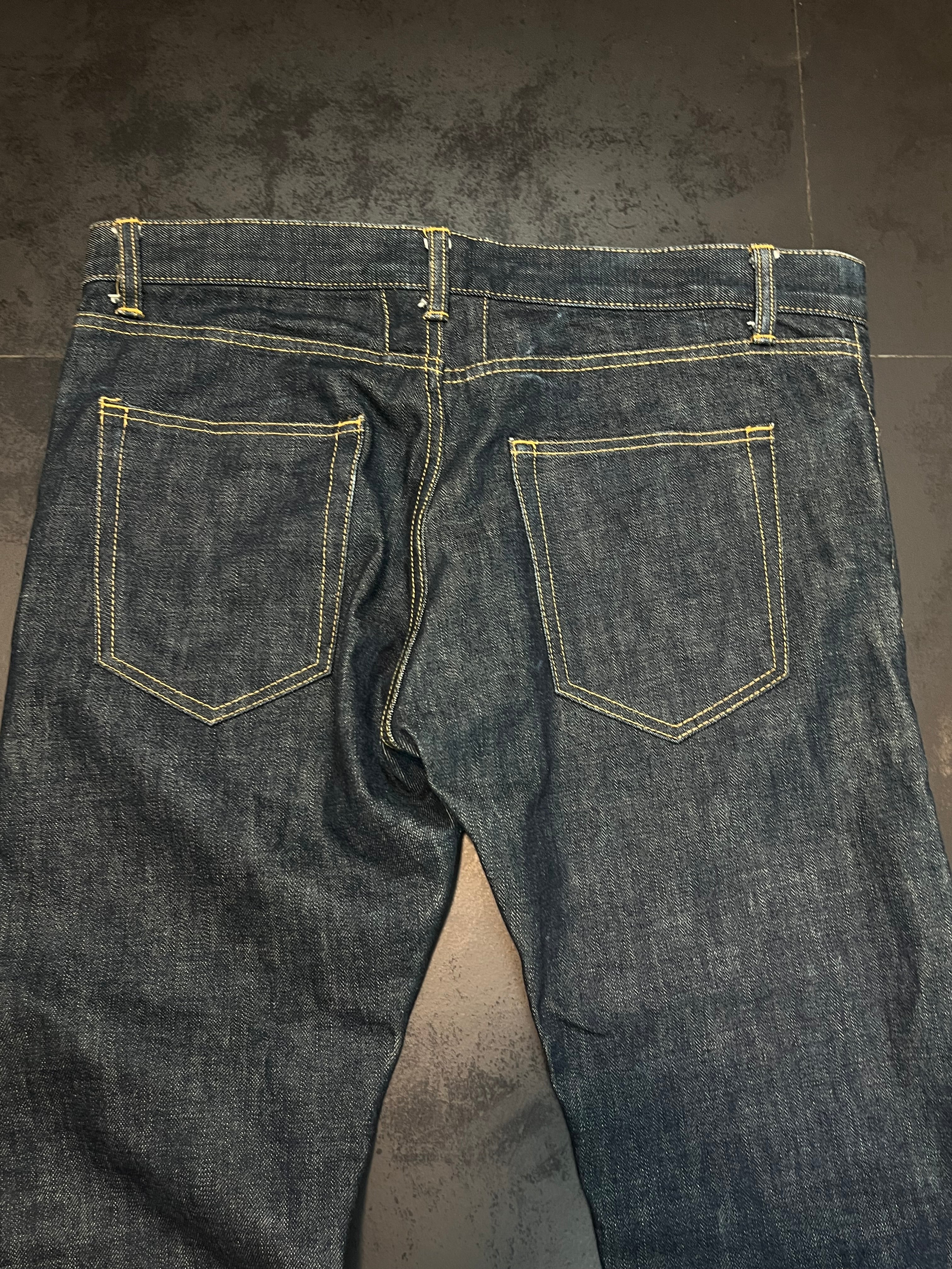 2012 Saint Laurent Paris Raw Denims By Hedi Slimane