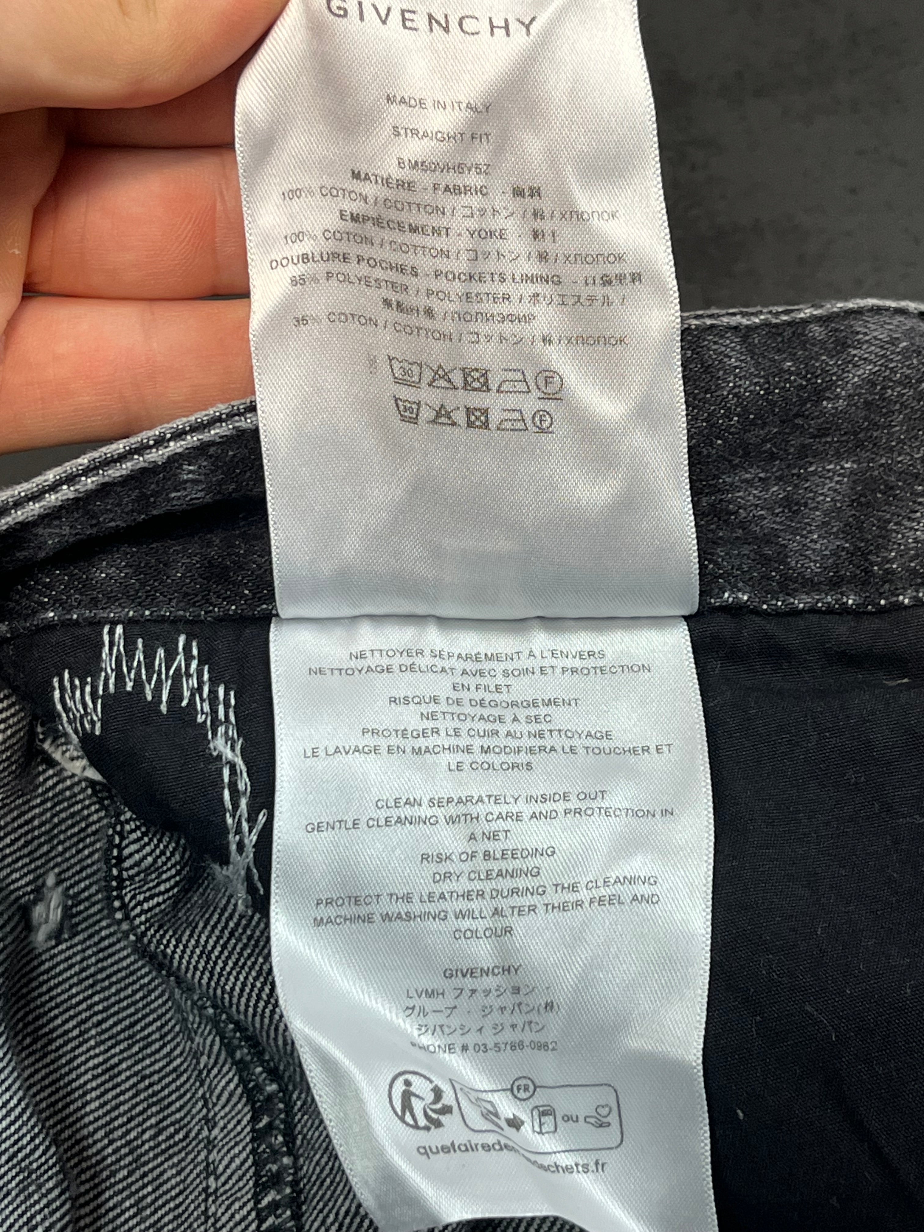 AW22 Givenchy By MMW “Boro” Denim