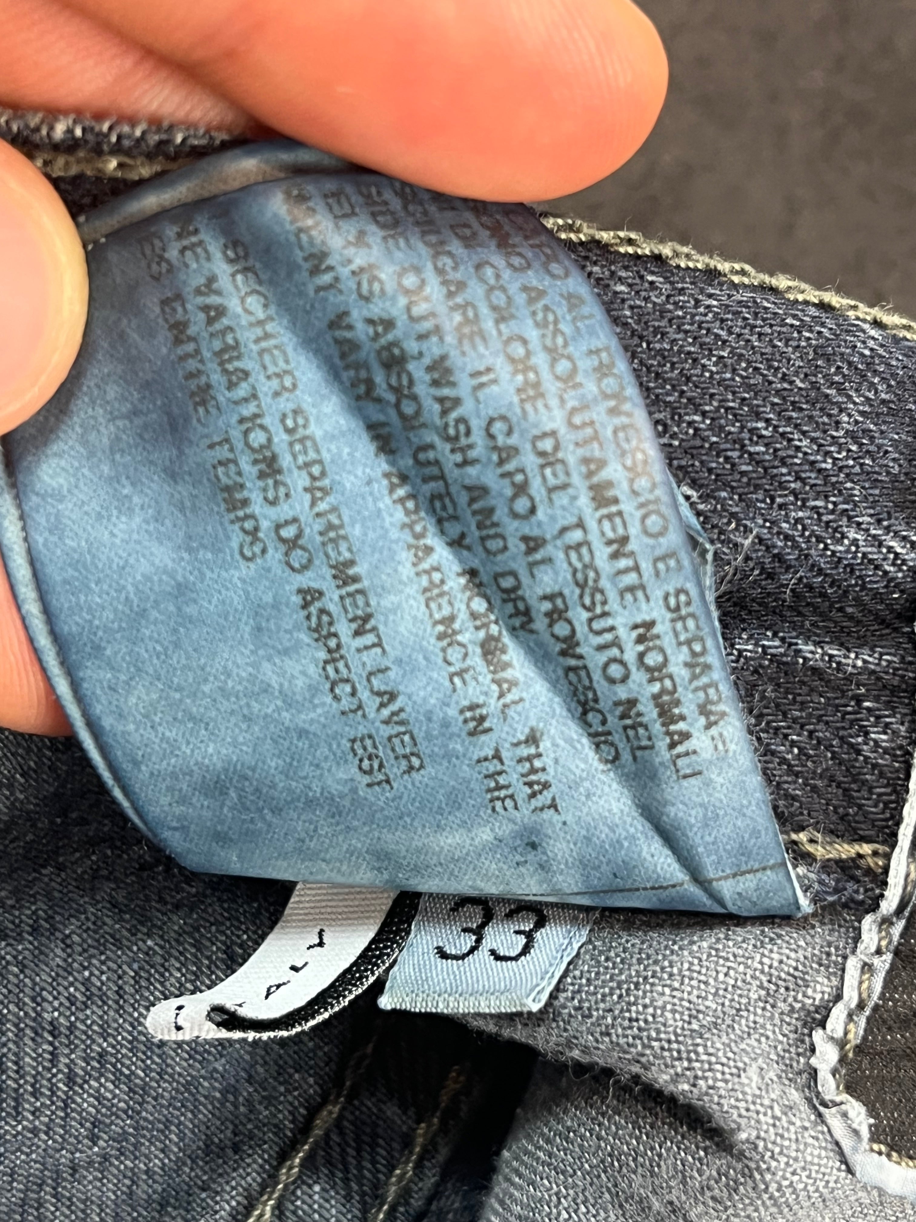 AW09 Rick Owens “Crust” Overdyed Detroit Denim