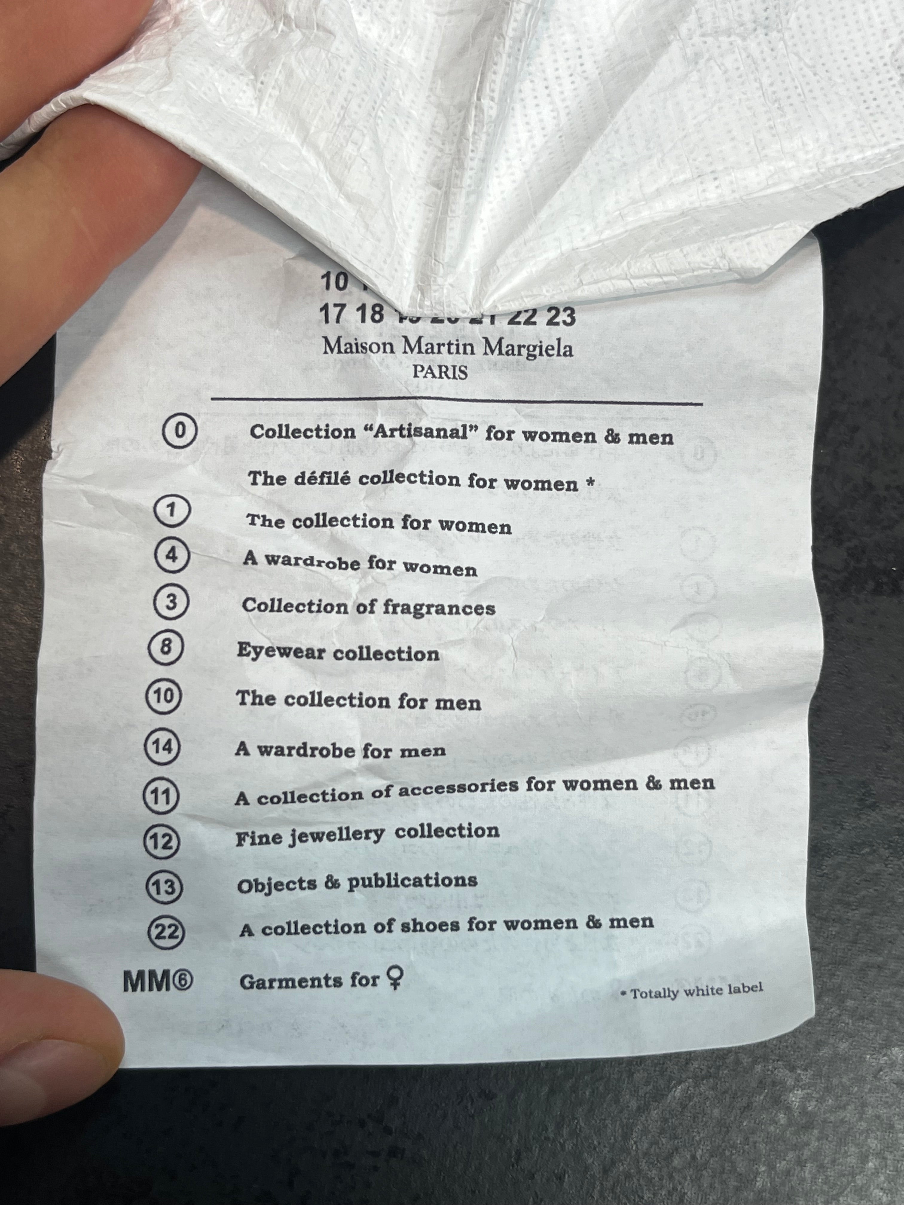 AW09 Maison Margiela Real Python Leather Belt