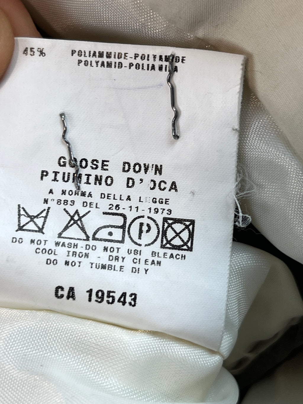 AW98 Helmut Lang Bondage “Eskimo” Goose Down Parka