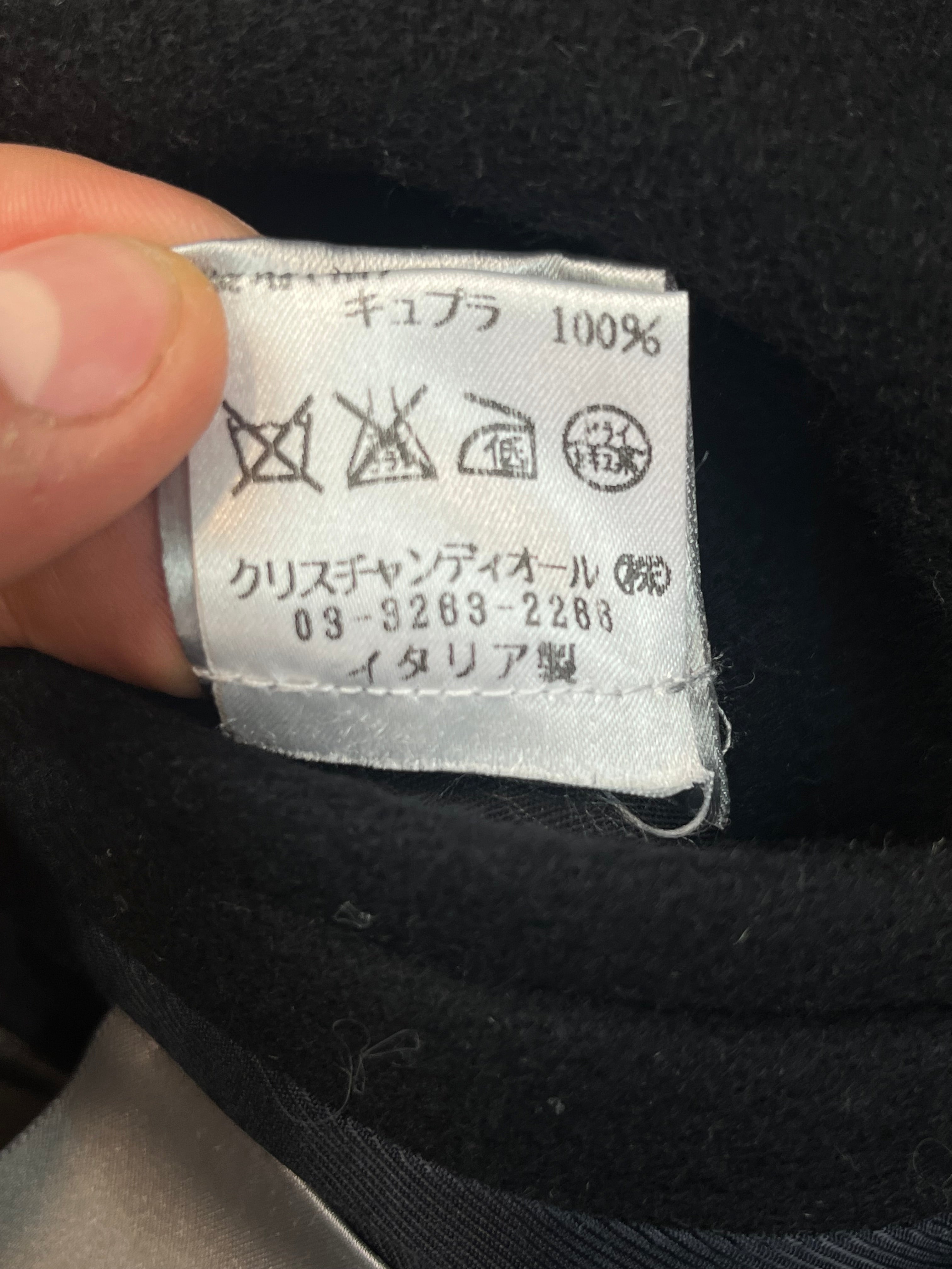AW06 Dior "These Grey Days" Napoleon Duffle Coat By Hedi Slimane