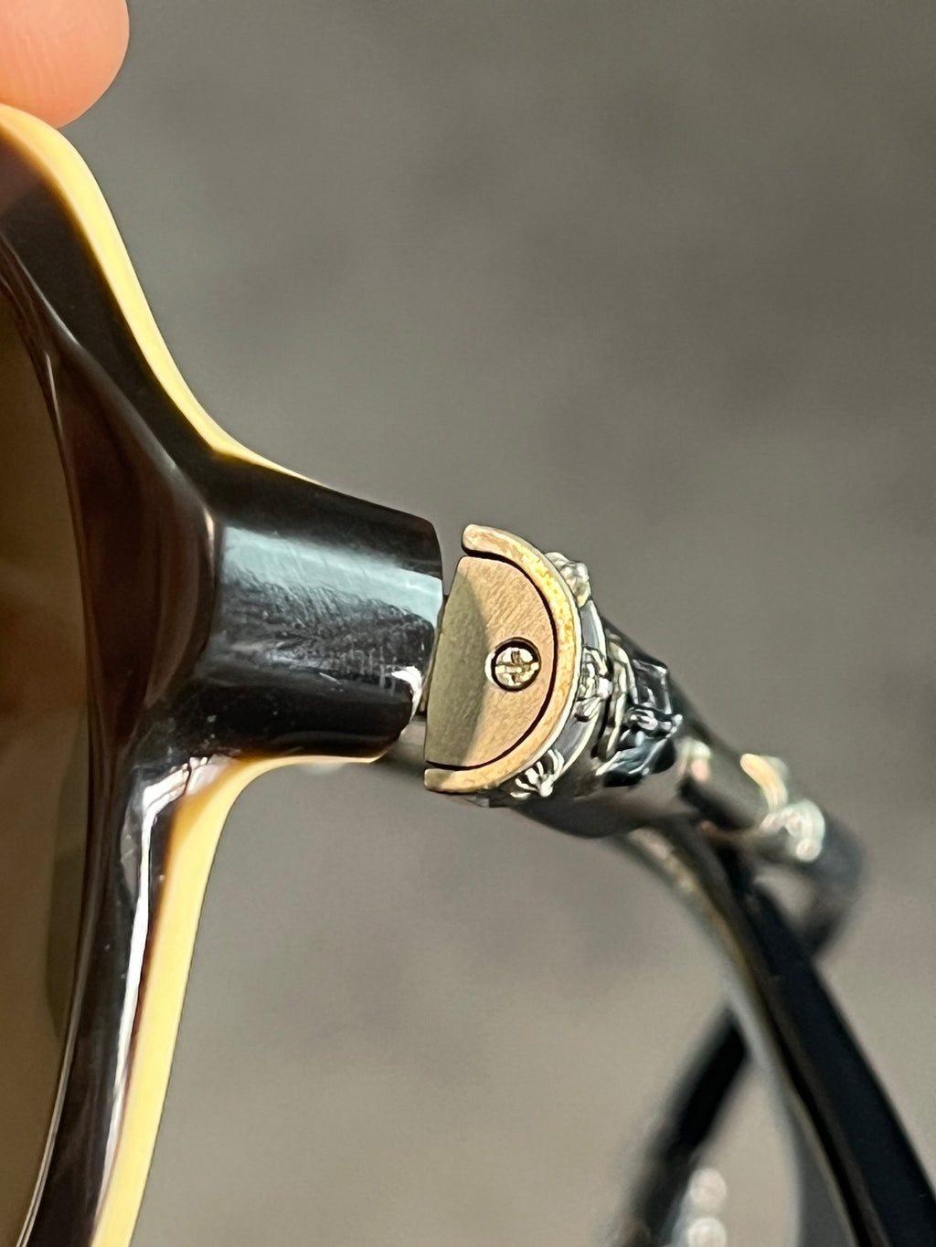 2002 Chrome Hearts “Box Lunch” Silver/Titanium/Acetate Aviators