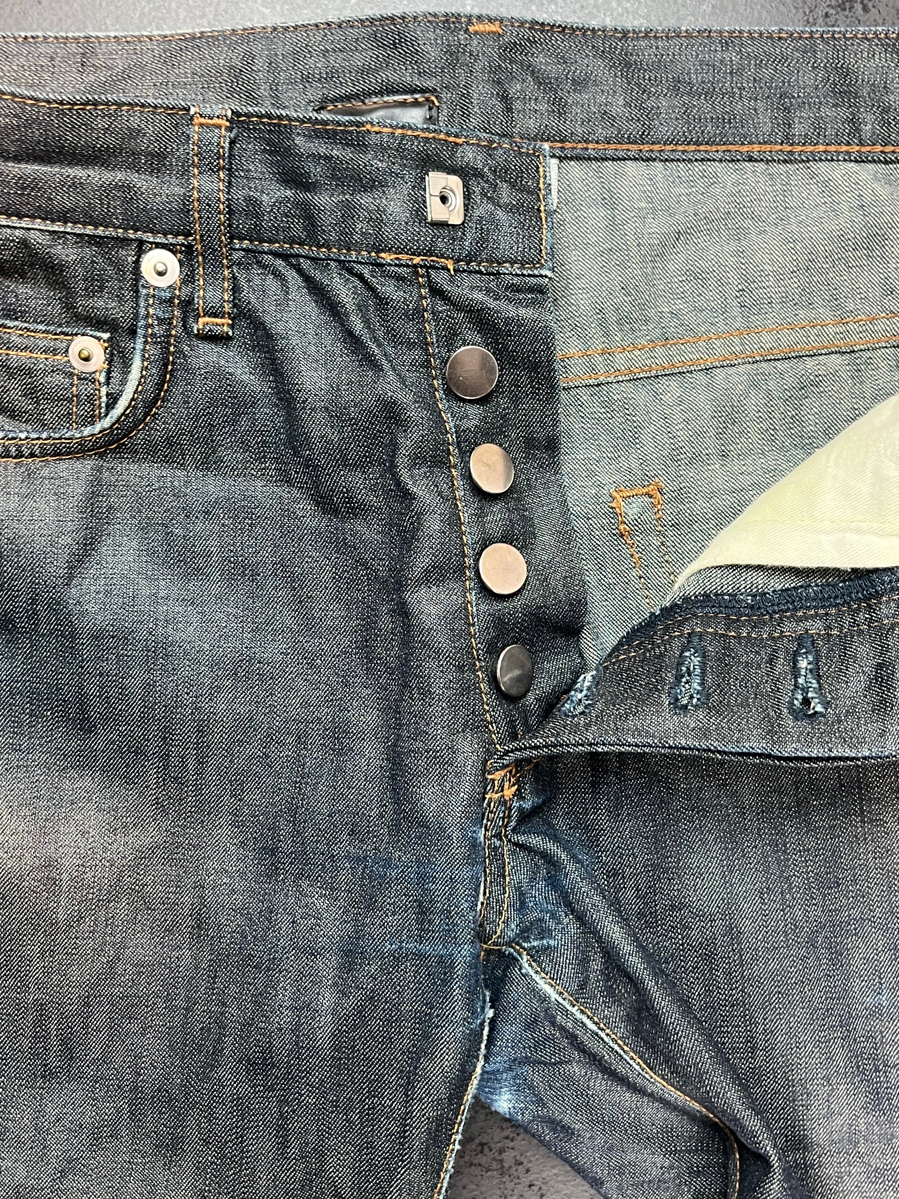 AW06 Dior “Navigate” Waxed Raw Denim By Hedi Slimane