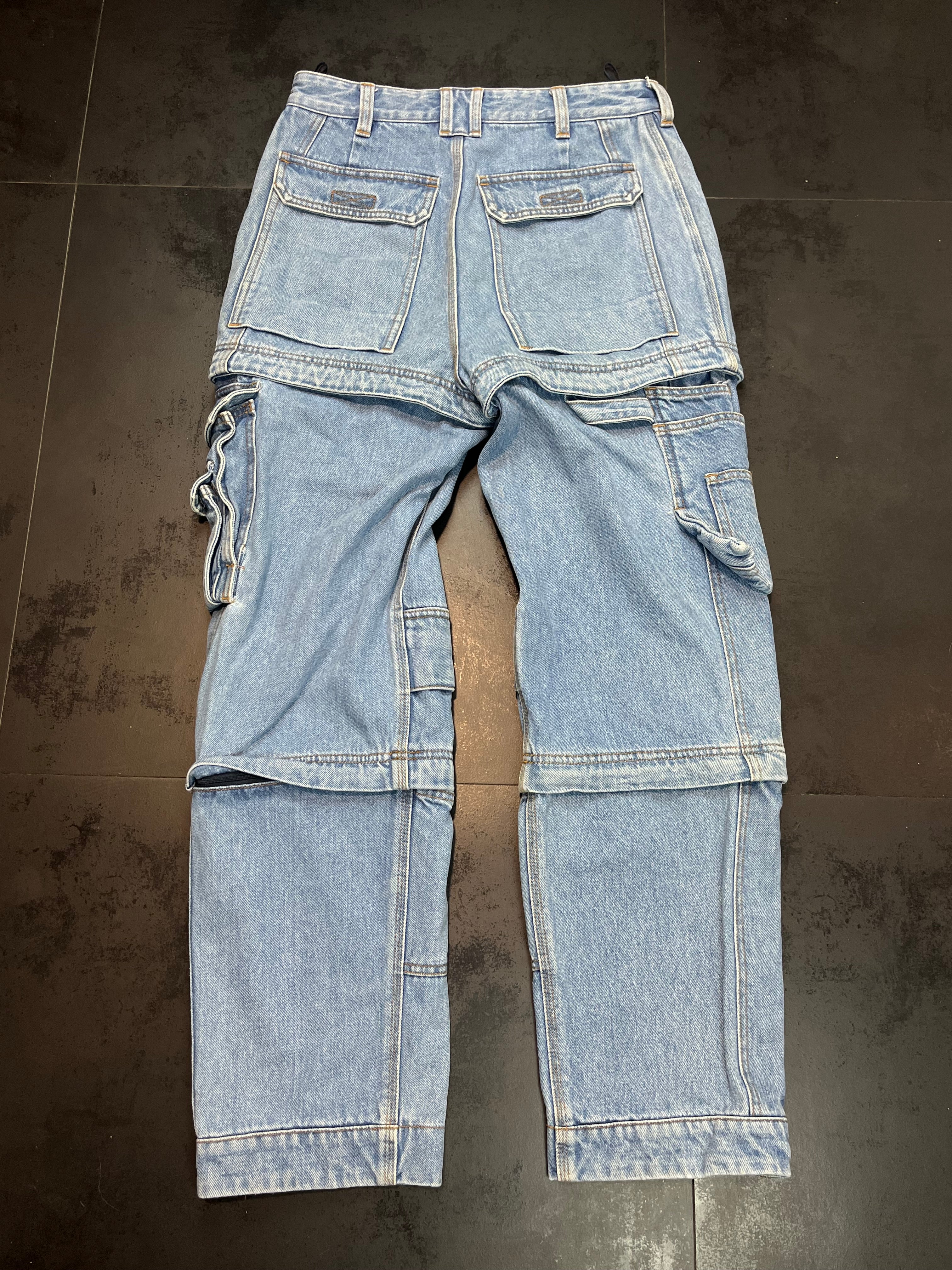 SS17 Balenciaga Convertible Carpenter Denim