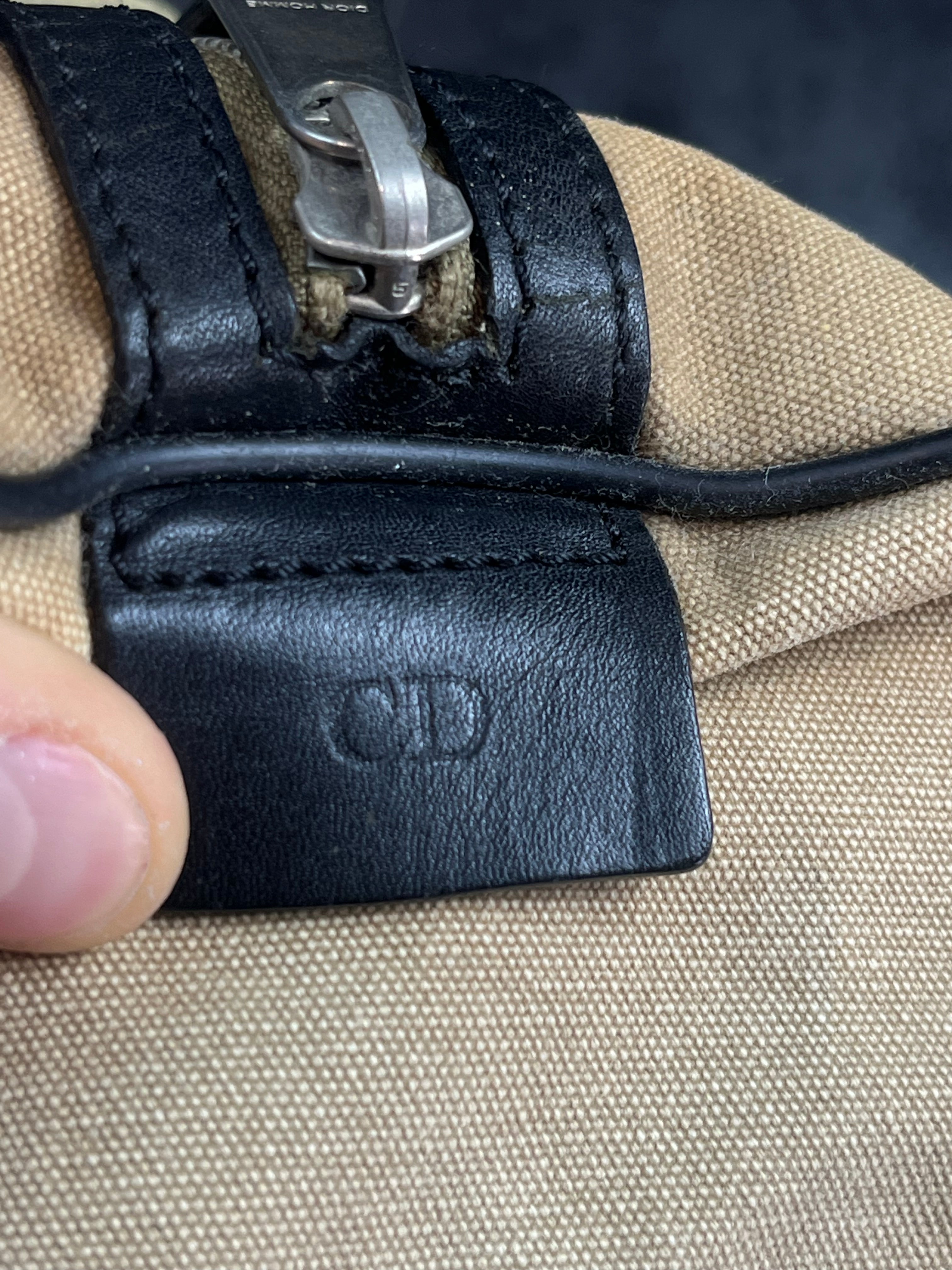 2005 Dior Devile "Bloster" Duffle Bag By Hedi Slimane