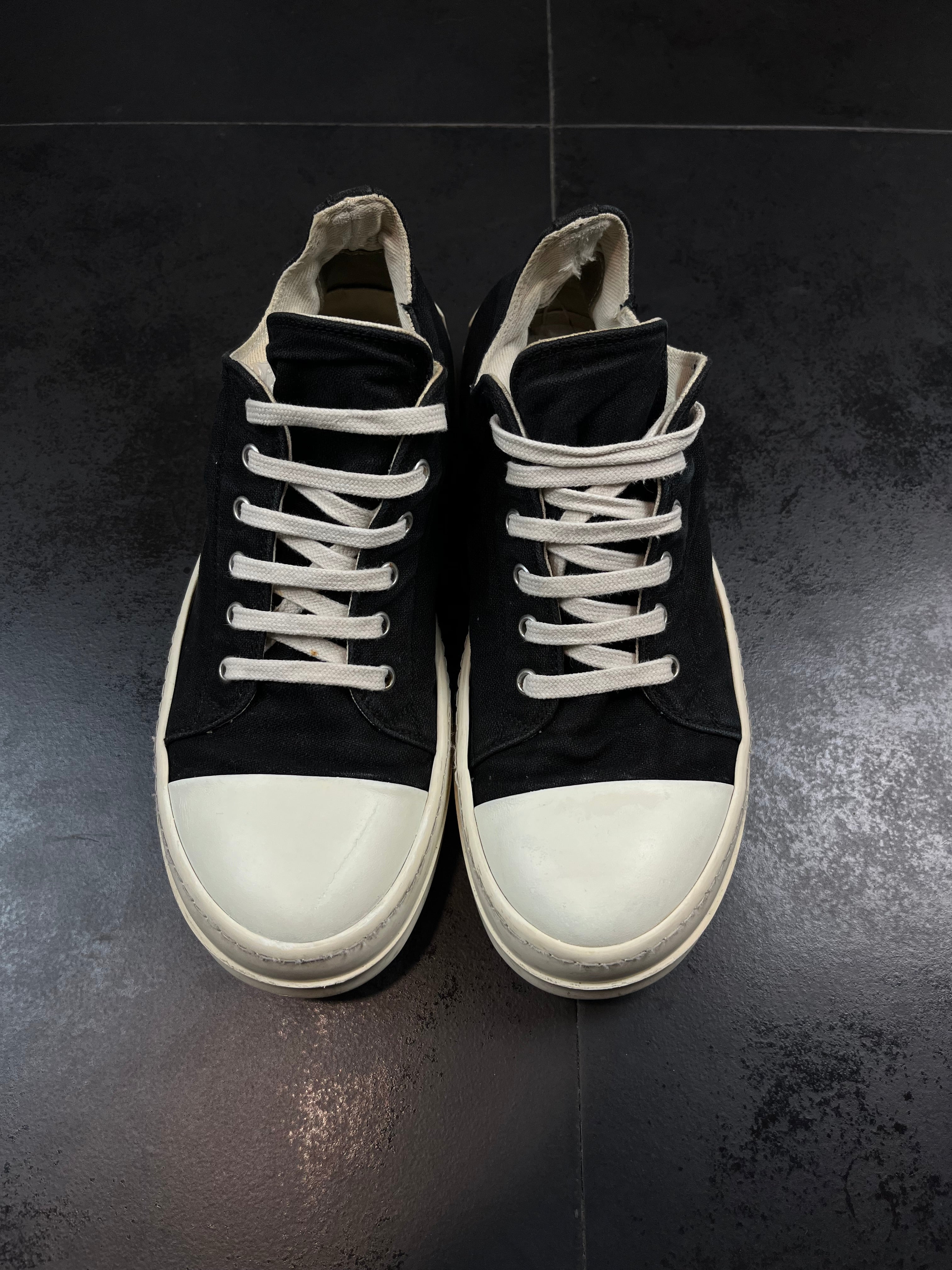 Rick Owens Drkshdw Patch Ramones Low